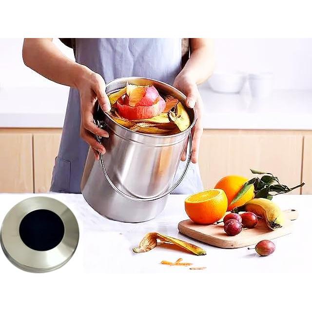 Filtro de Carbón Activado iUoczi 18.4 cm Redondo Paquete de 6