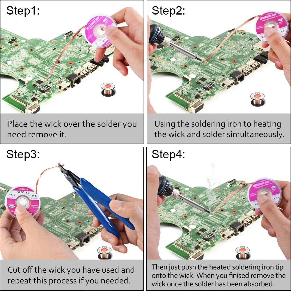 Kit de Soldador 60W Handskit 21-en-1 con Accesorios