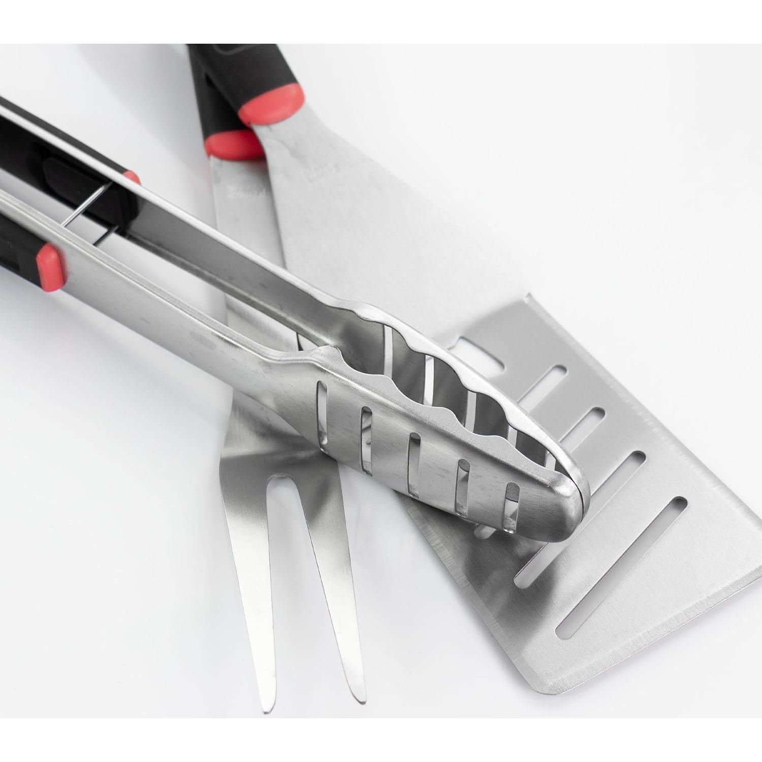 Conjunto de herramientas de barbacoa Gibson Home 3 piezas