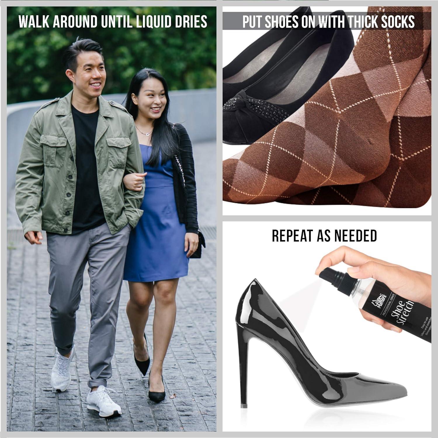 Spray Estirador de Zapatos FootMatters 118 ml - Acondicionador Cuero