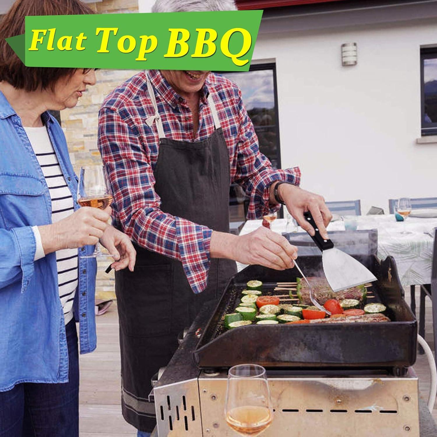 Raspador de Plancha HaSteeL 2 Pcs Acero Inoxidable 24.13cm