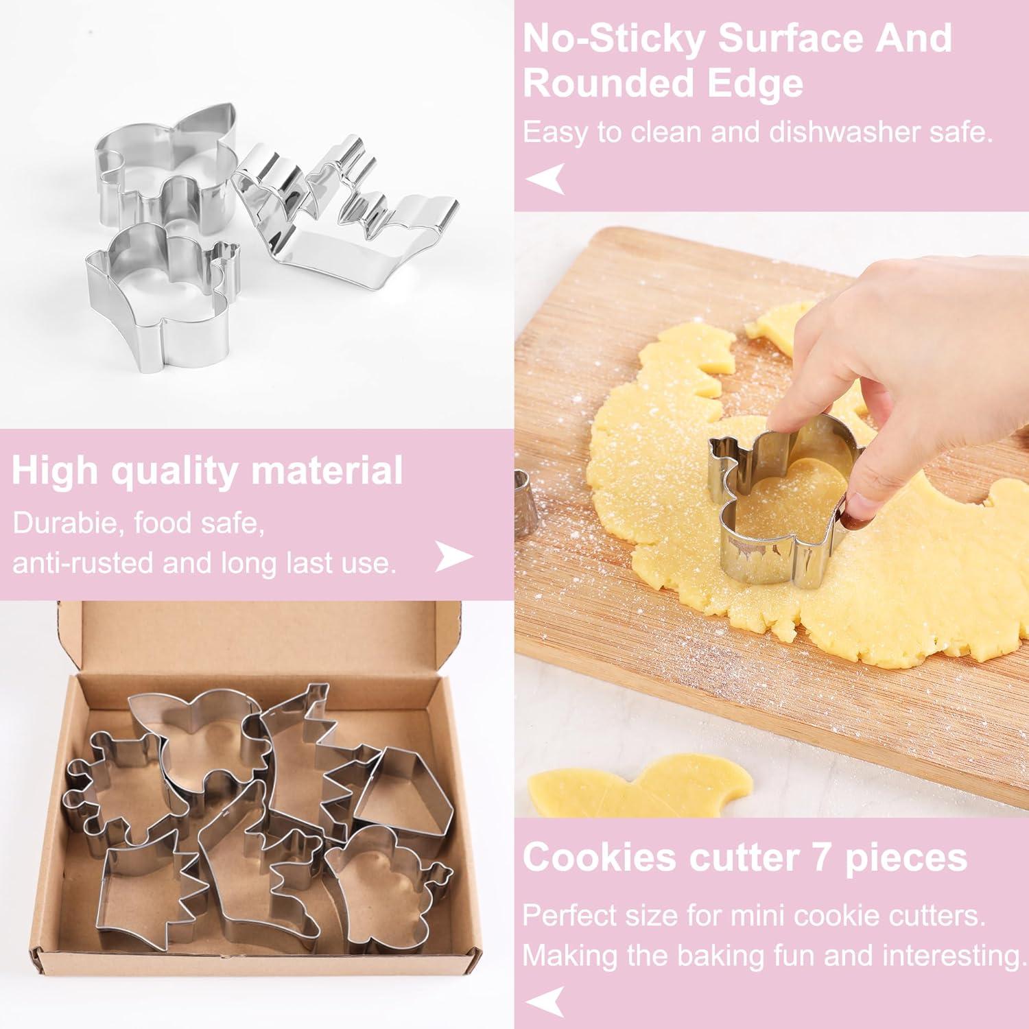 Cortador de Galletas de Corona ZADE - Acero Inoxidable 7 Piezas