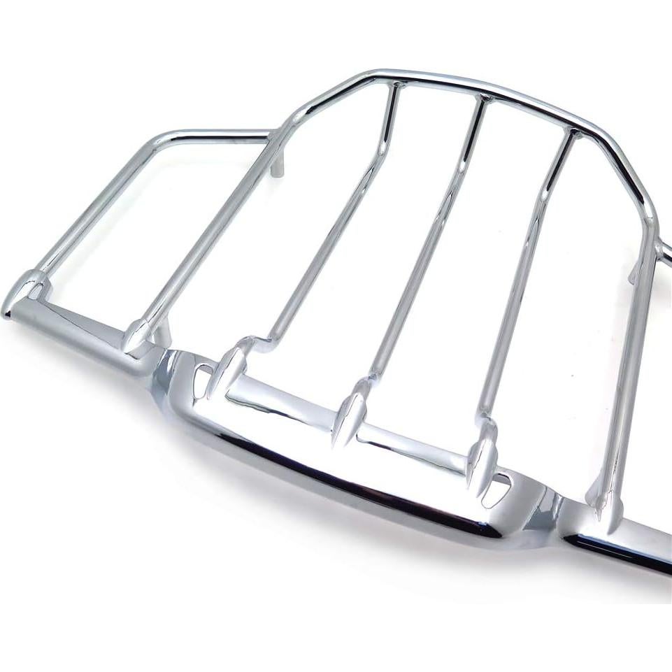 Soporte de Equipaje Cromado HTTMT para Harley Tour Pak 1993-2013