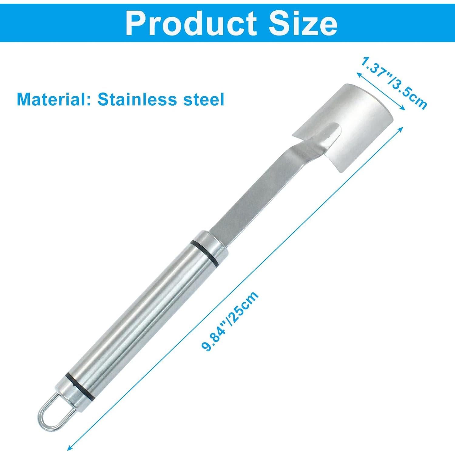 Pelador de Maíz Zorfeter Acero Inoxidable Tipo A 25cm