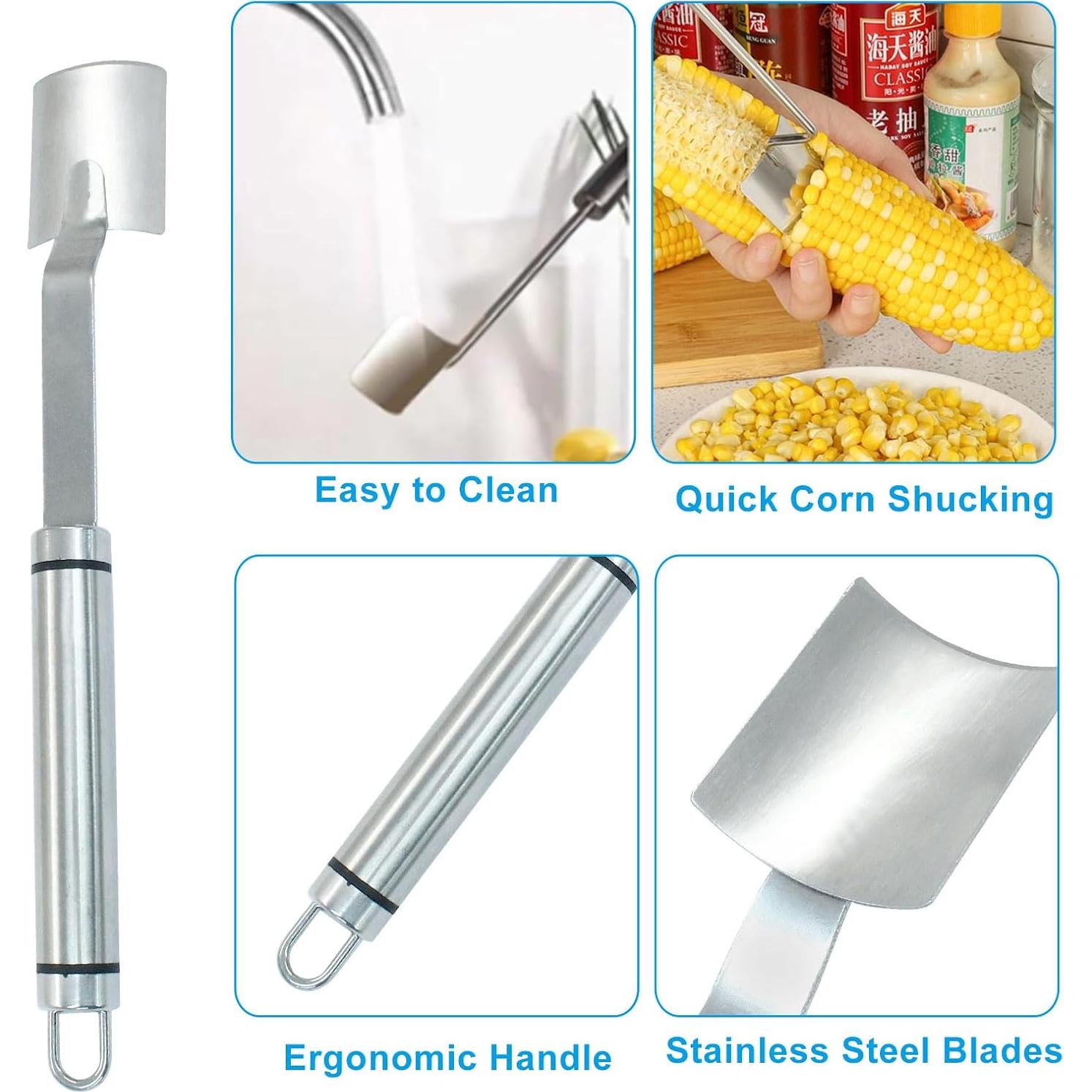 Pelador de Maíz Zorfeter Acero Inoxidable Tipo A 25cm