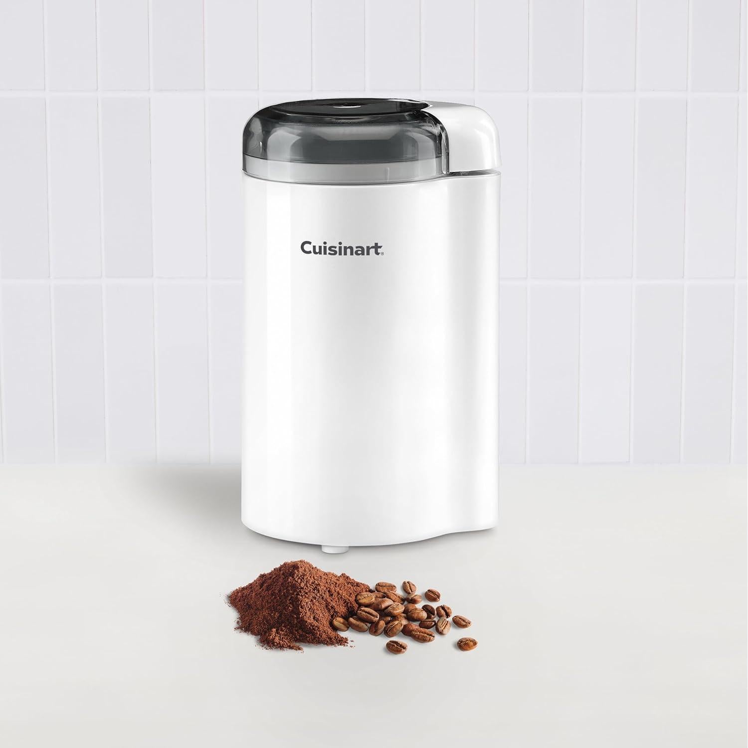 Molinillo de Café Cuisinart DCG-20N Blanco 70g Acero Inoxidable