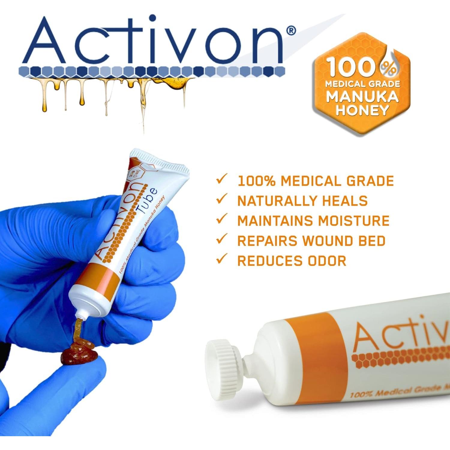 Gel de Miel de Manuka 100% Grado Médico Activon 20g