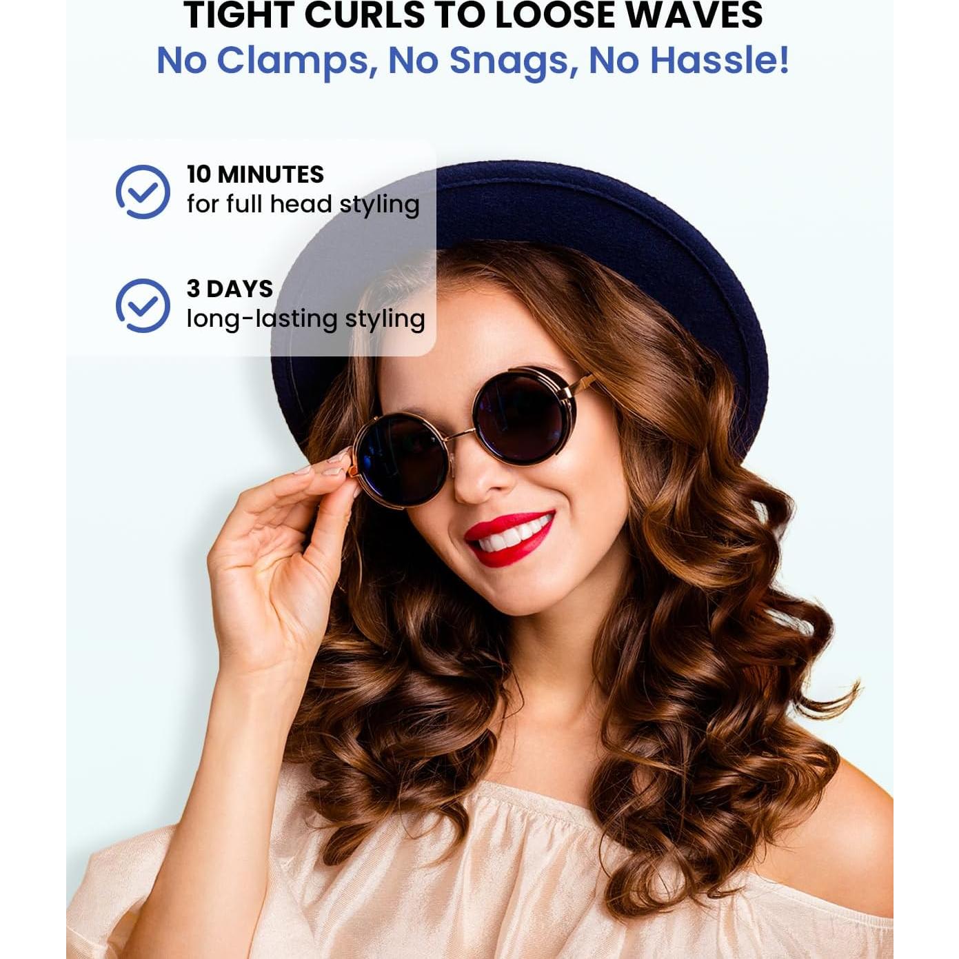 Varita de Rizado Cónica IKV 0.95-1.9 cm Cerámica Doble Voltaje