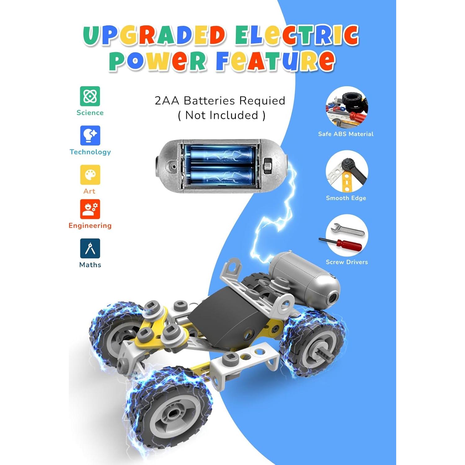 Juguetes STEM 10 en 1 SHANTOU para niños 4-12 años