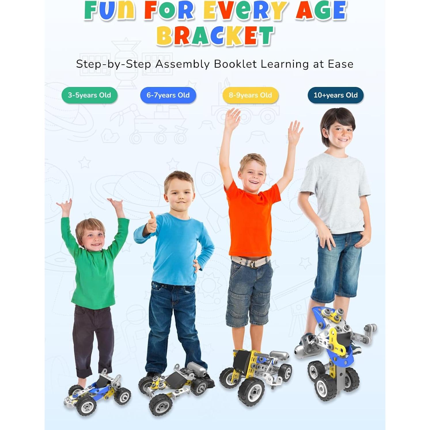 Juguetes STEM 10 en 1 SHANTOU para niños 4-12 años