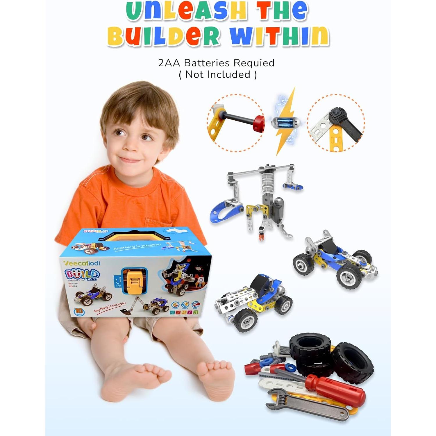 Juguetes STEM 10 en 1 SHANTOU para niños 4-12 años