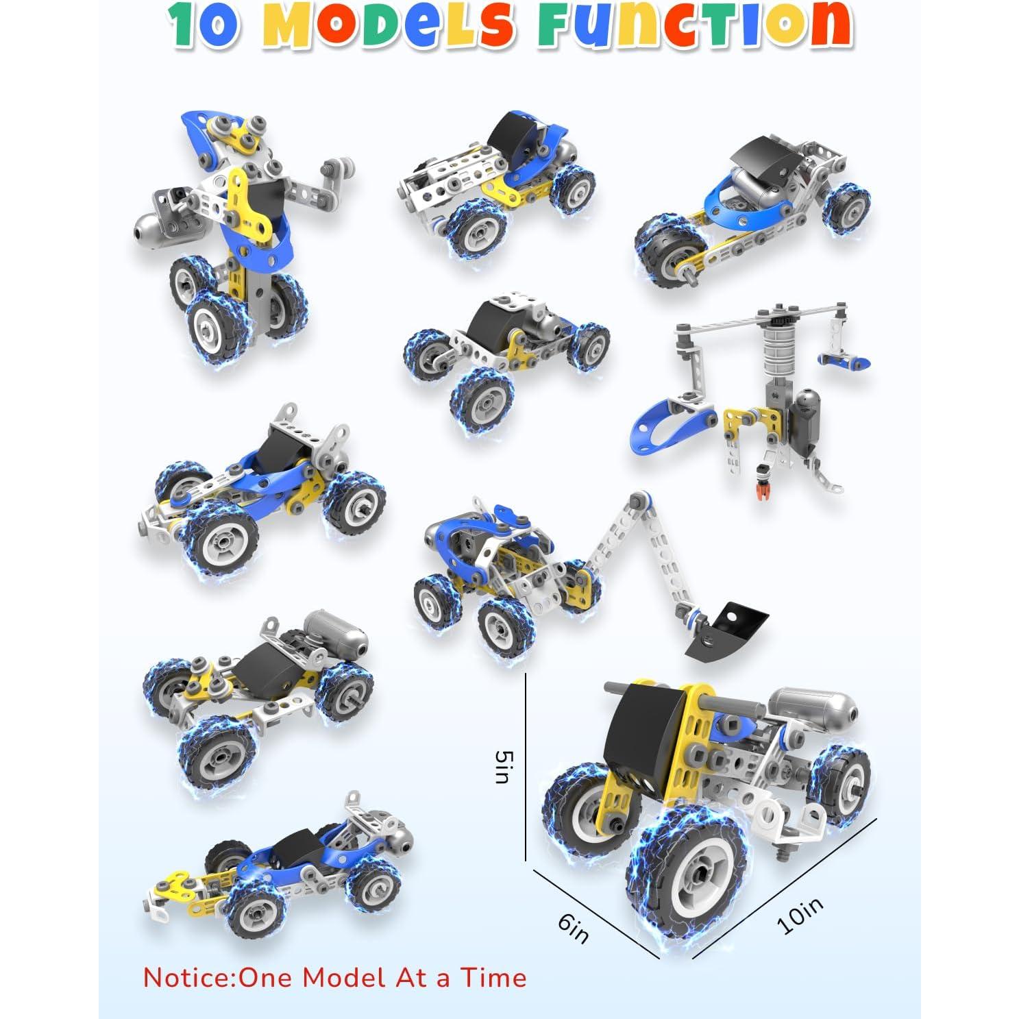 Juguetes STEM 10 en 1 SHANTOU para niños 4-12 años