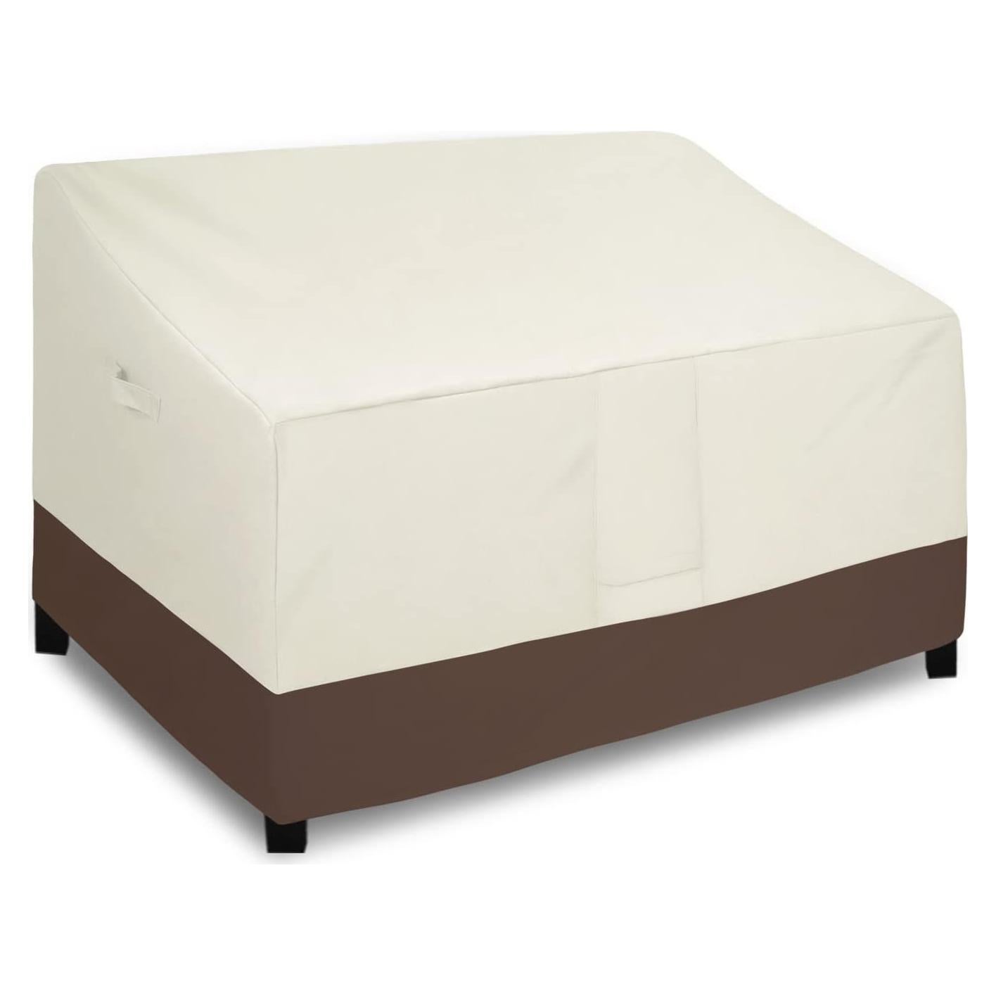 Funda Impermeable para Loveseat Easy-Going 137x97x89 cm Beige/Marrón