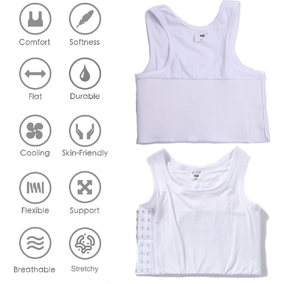 Top de Compresión FTM XUJI Algodón Transpirable M-6XL