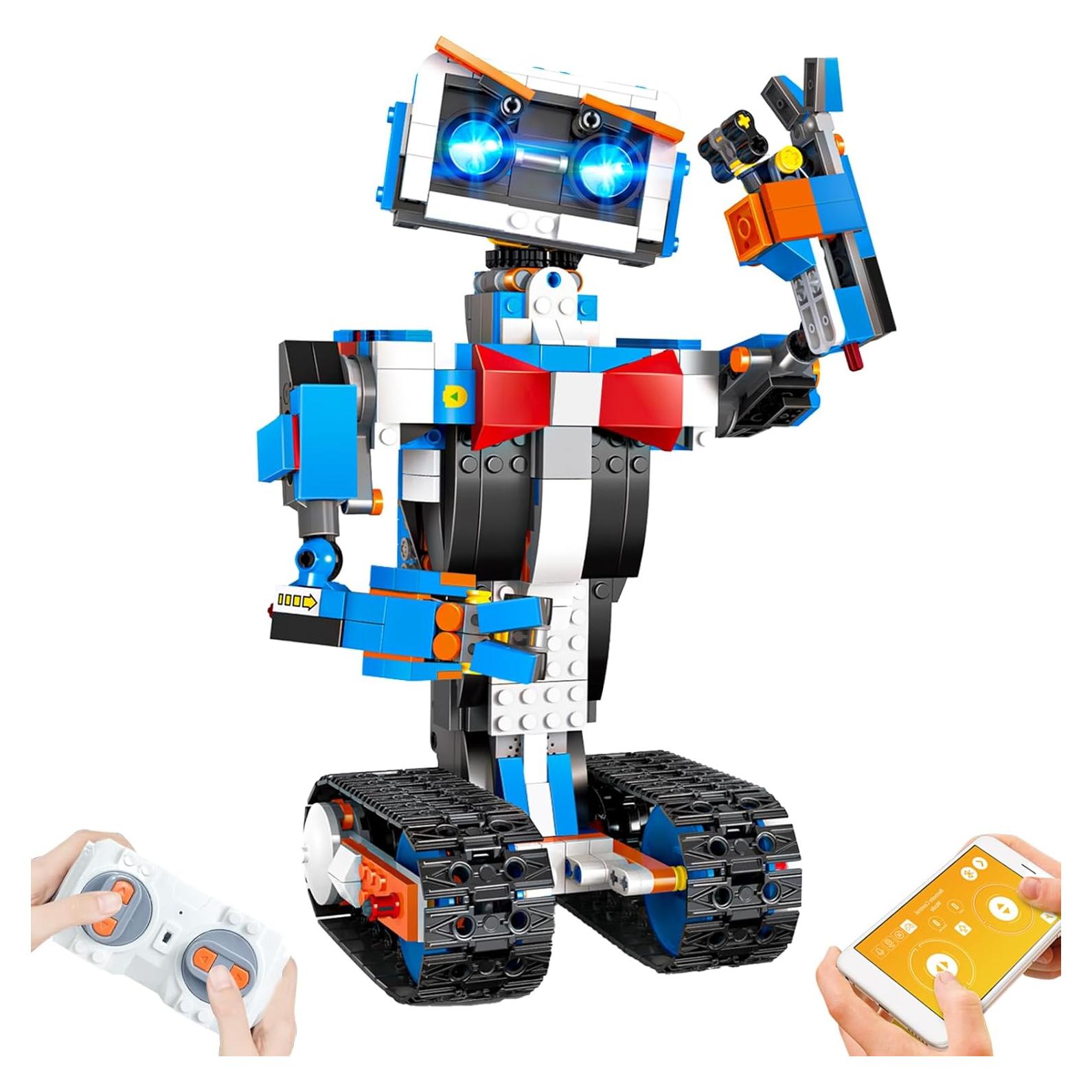 Kit de Construcción de Robots STEM 635 Piezas para Niños