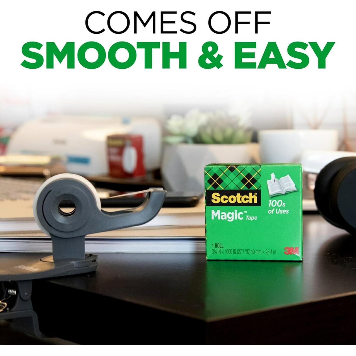 Cinta Mágica Scotch 6 Rollos 1.9 x 254 cm Invisible