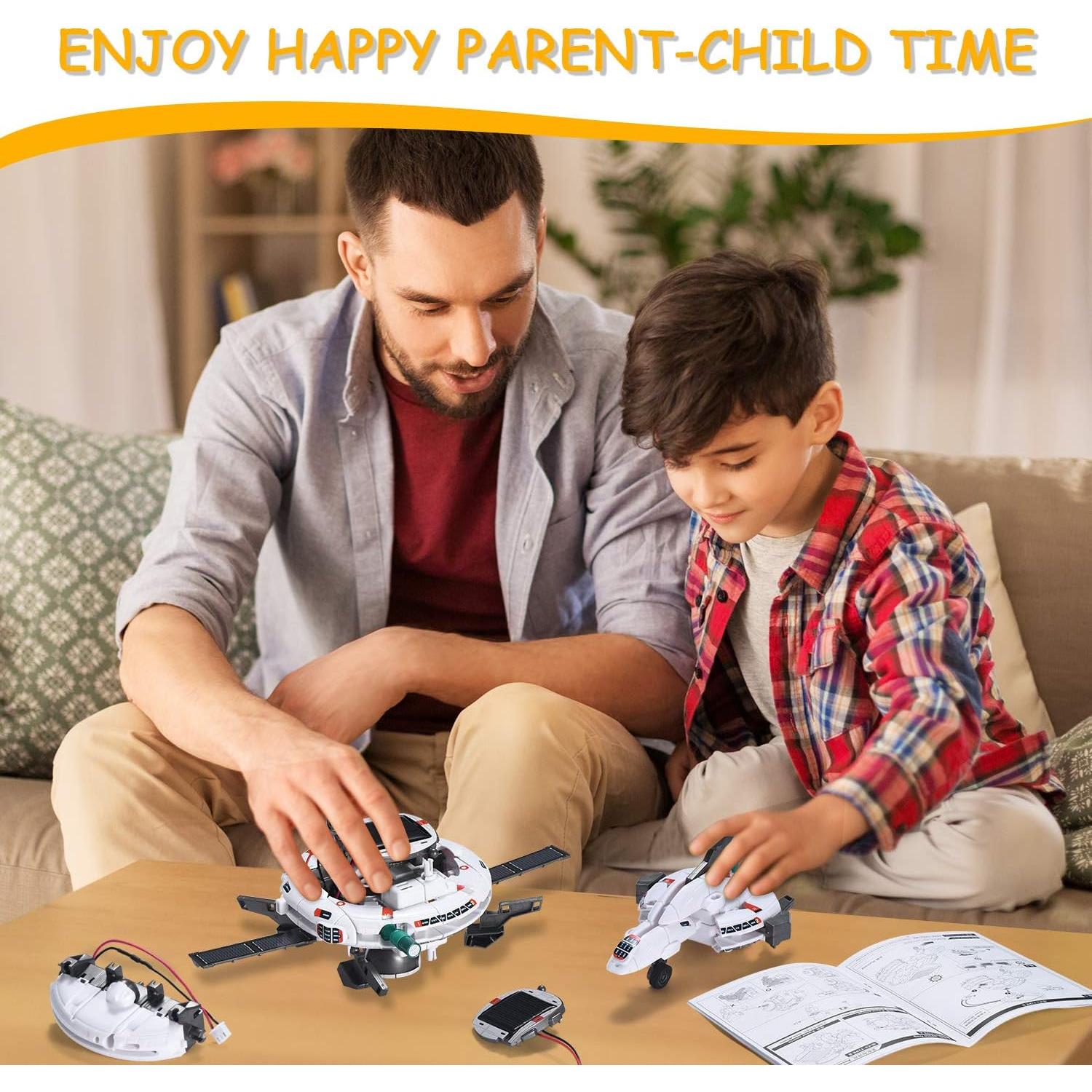 Kits de Robot Solar 6-en-1 AESGOGO para Niños 8-12 Años