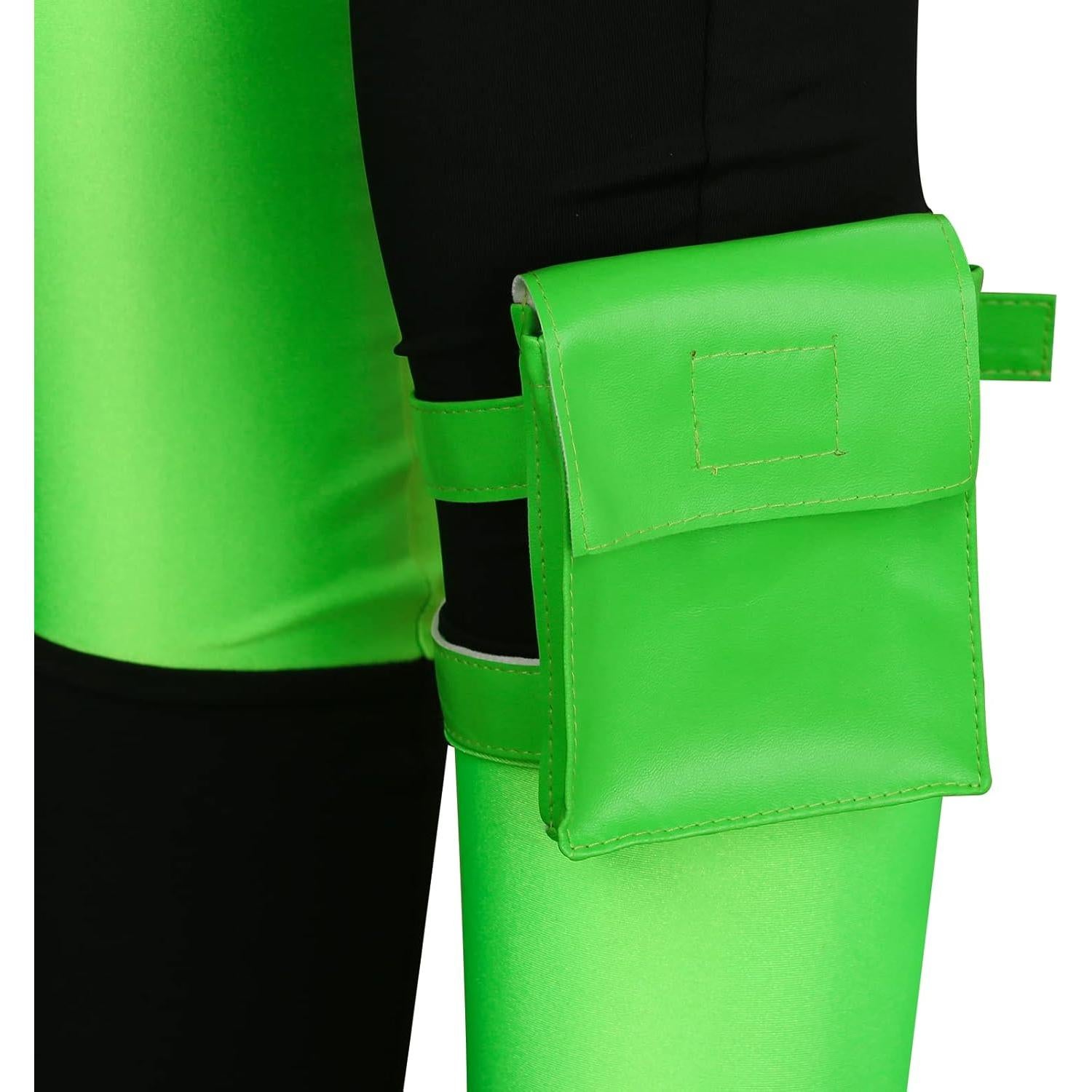 Disfraz de cuerpo Materuis Shego para mujer, cosplay Halloween