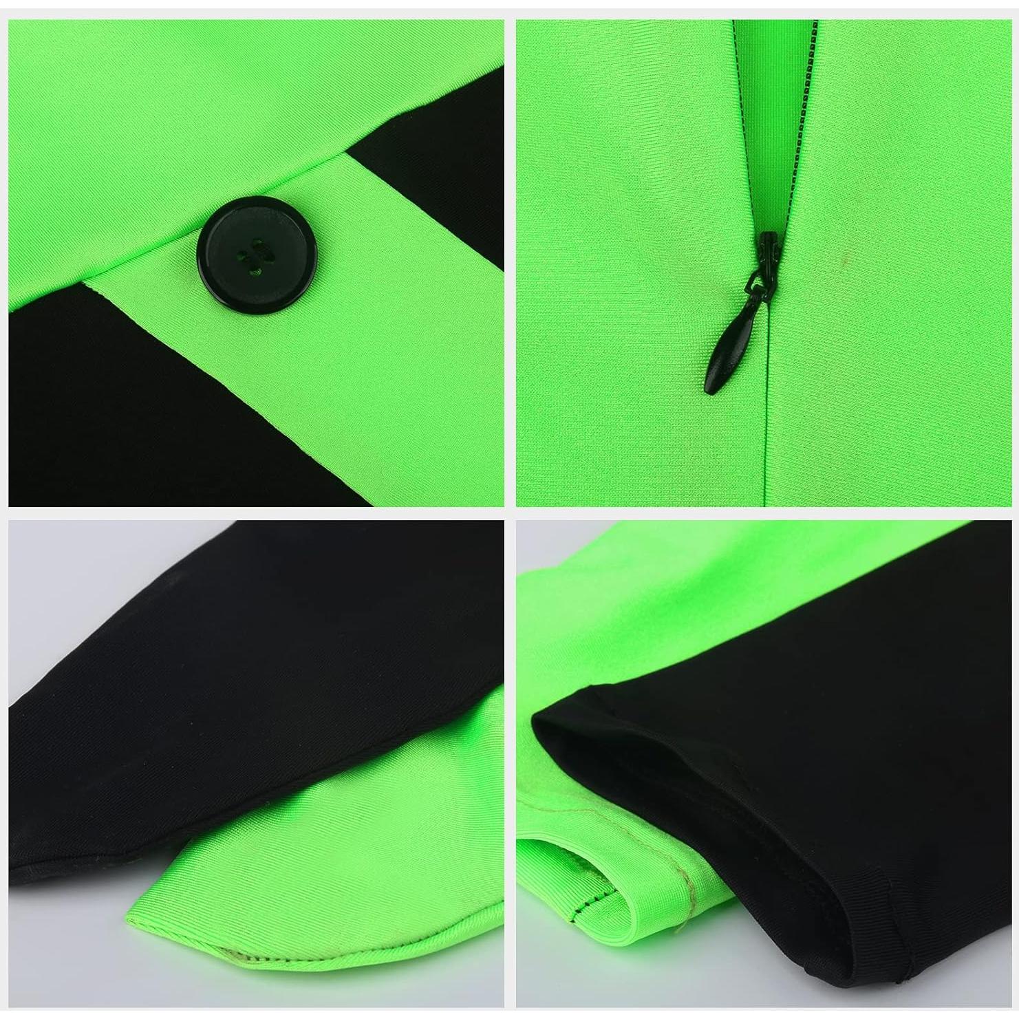 Disfraz de cuerpo Materuis Shego para mujer, cosplay Halloween