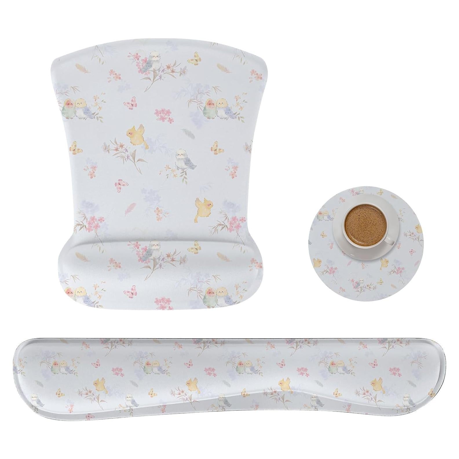 Conjunto Almohadilla Ergonómica AORTDES para Teclado y Ratón