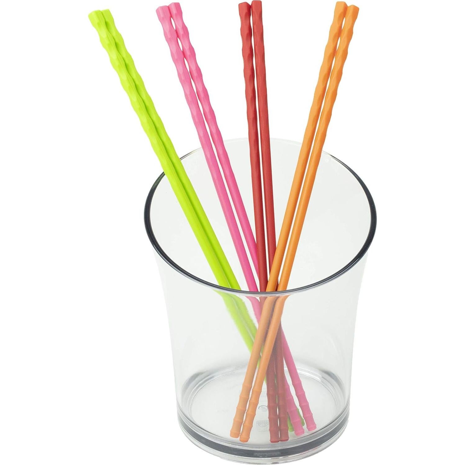 Juego de 4 Palillos de Cocina de Silicona Antideslizantes 23.9 cm