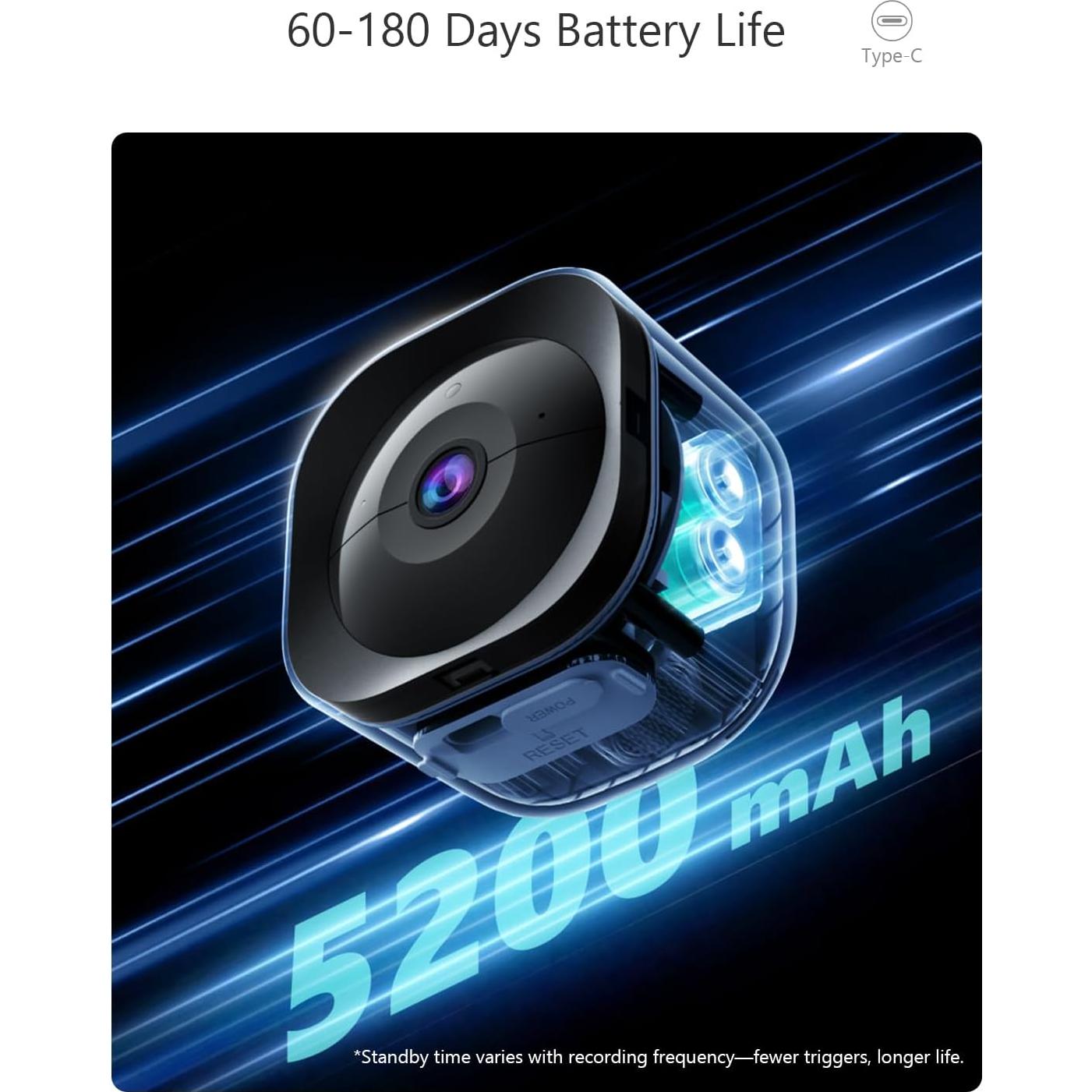 Cámaras de Seguridad Inalámbricas Viigytek 2K WiFi IP65 2Pack