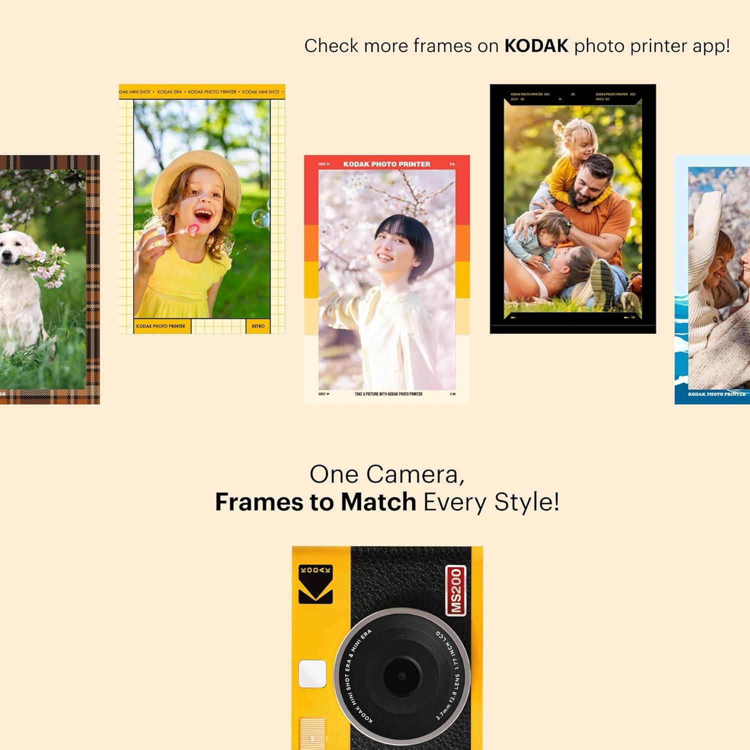 KODAK Mini Shot 2 ERA Cámara Instantánea + Impresora 68 Hojas