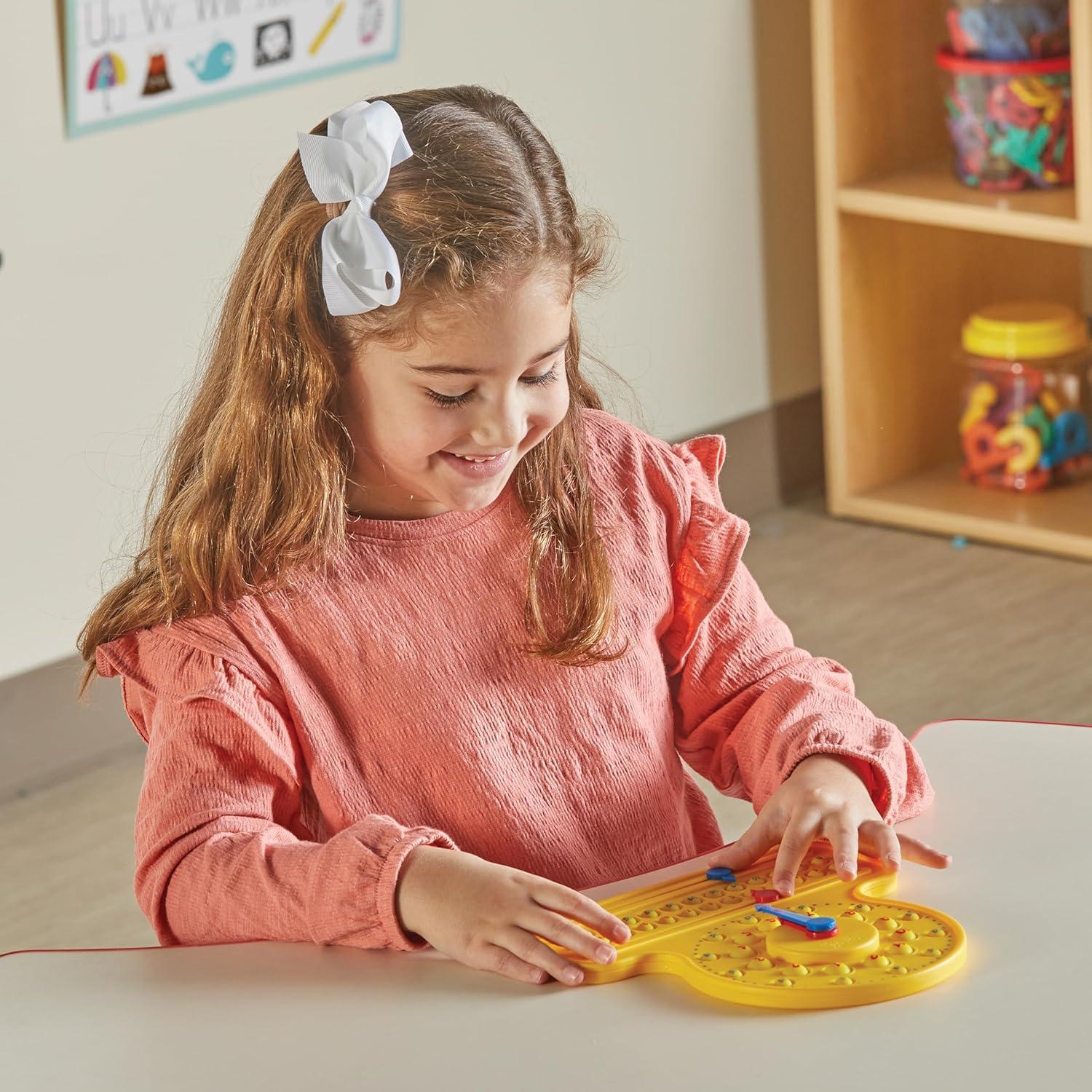 Reloj de Línea Numérica hand2mind para Aprender la Hora