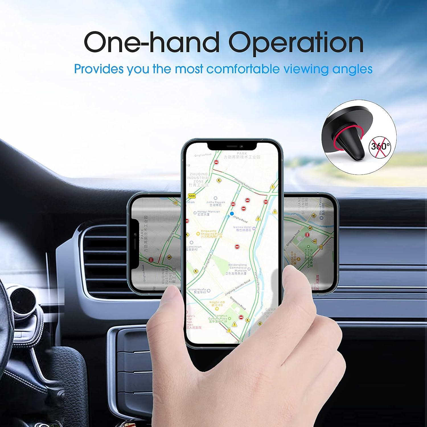 Soporte Magnético para Ventilación de Auto TechMatte MGS-VTMG para iPhone 12-16