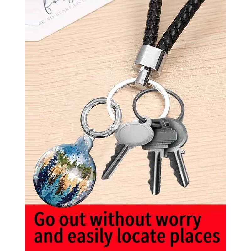 Funda Protectora para Air Tag LZMtacase - Paisaje Montaña