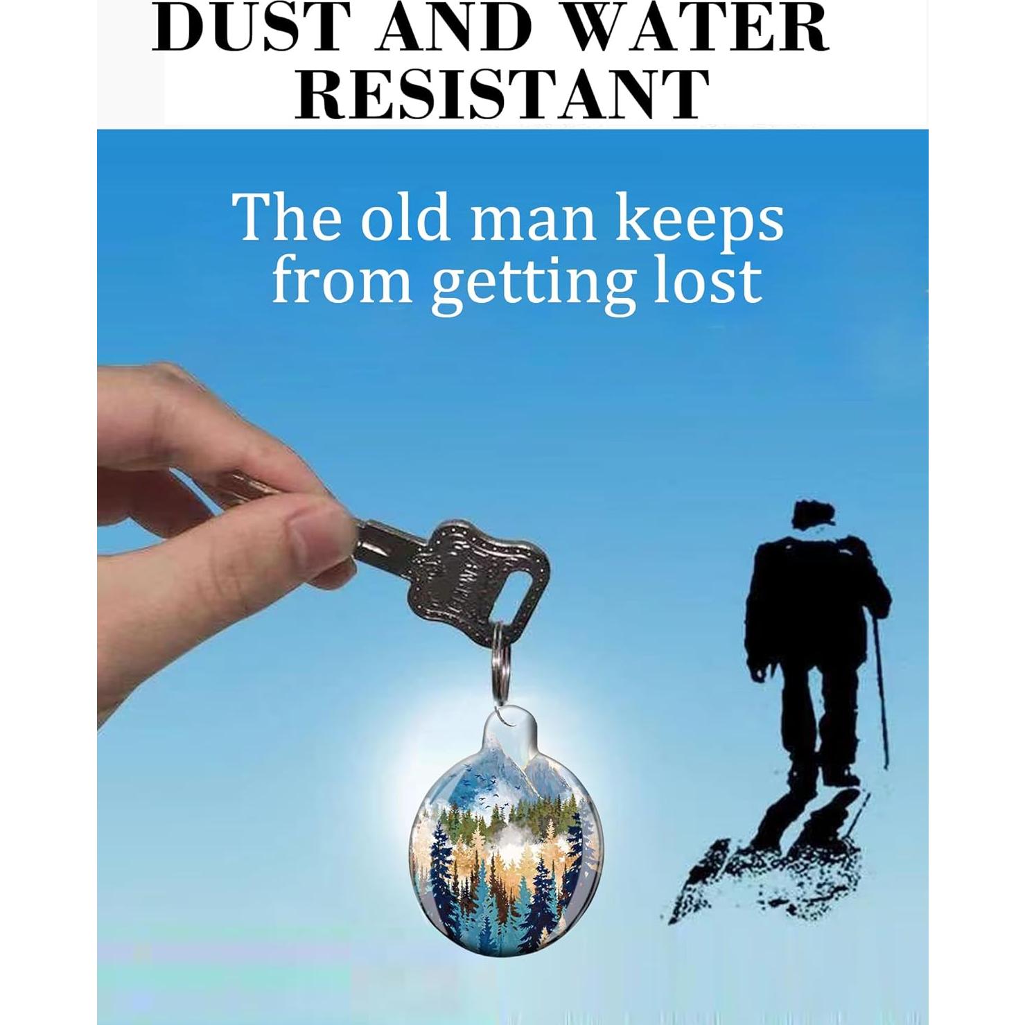 Funda Protectora para Air Tag LZMtacase - Paisaje Montaña