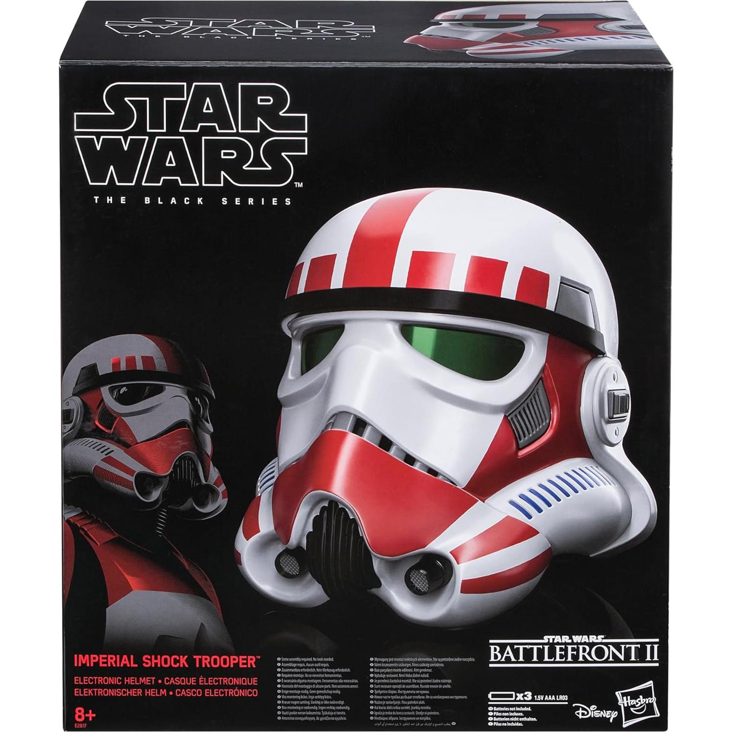 Casco Electrónico Shock Trooper Star Wars Hasbro 2,17 kg