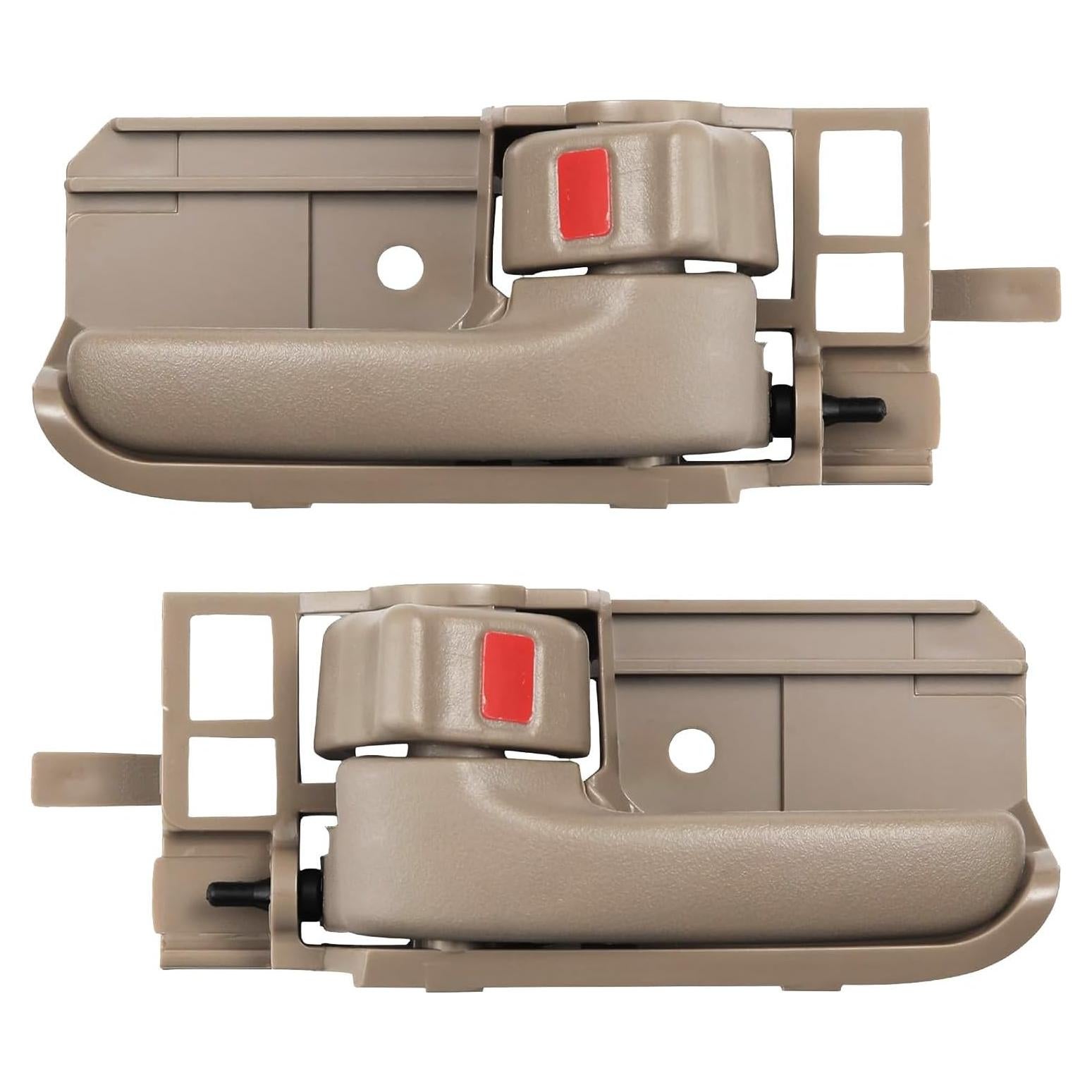 Juego de Manijas de Puerta Interior Lcyolada Beige 2 Piezas