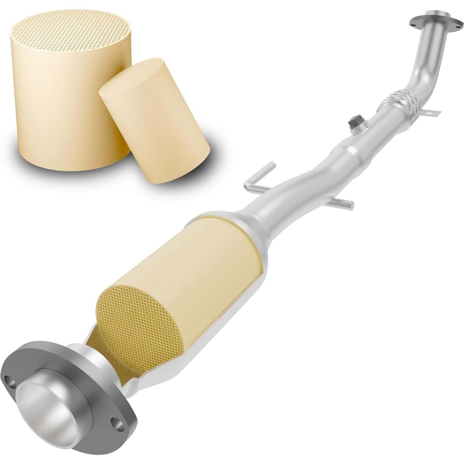 Convertidor Catalítico Trasero CIRconvert para Toyota Camry 2007-2011