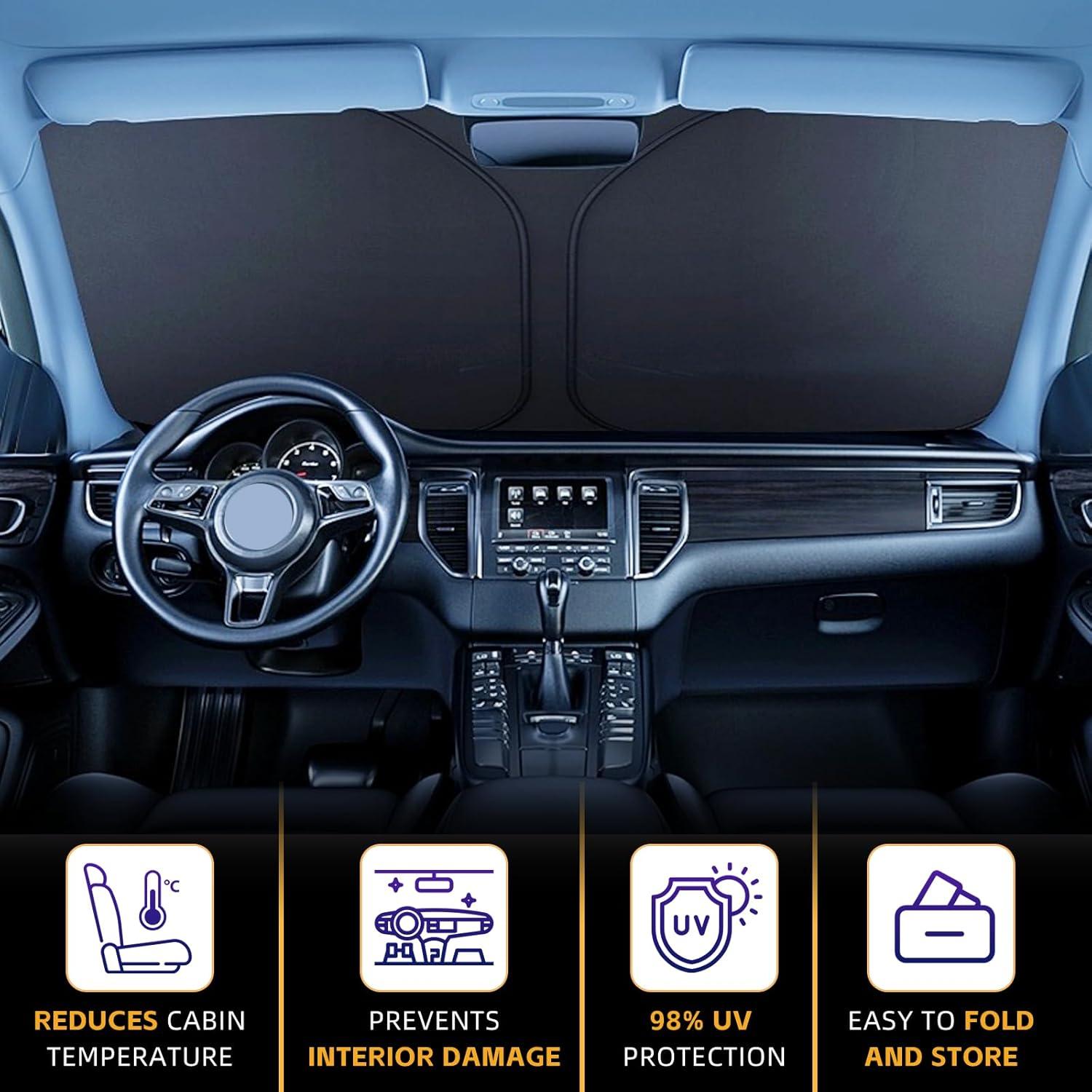 Protector Solar Parabrisas AuyNeas para Mazda 3 2014-2018
