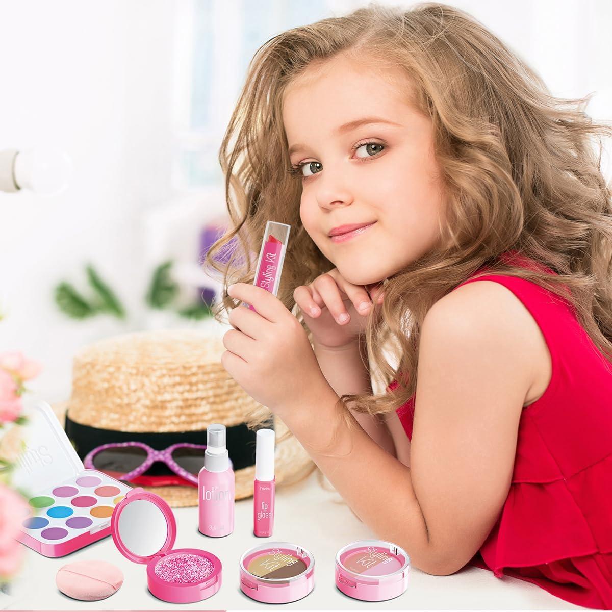 Kit de Maquillaje Simulado Cosaway para Niñas 3-5 Años