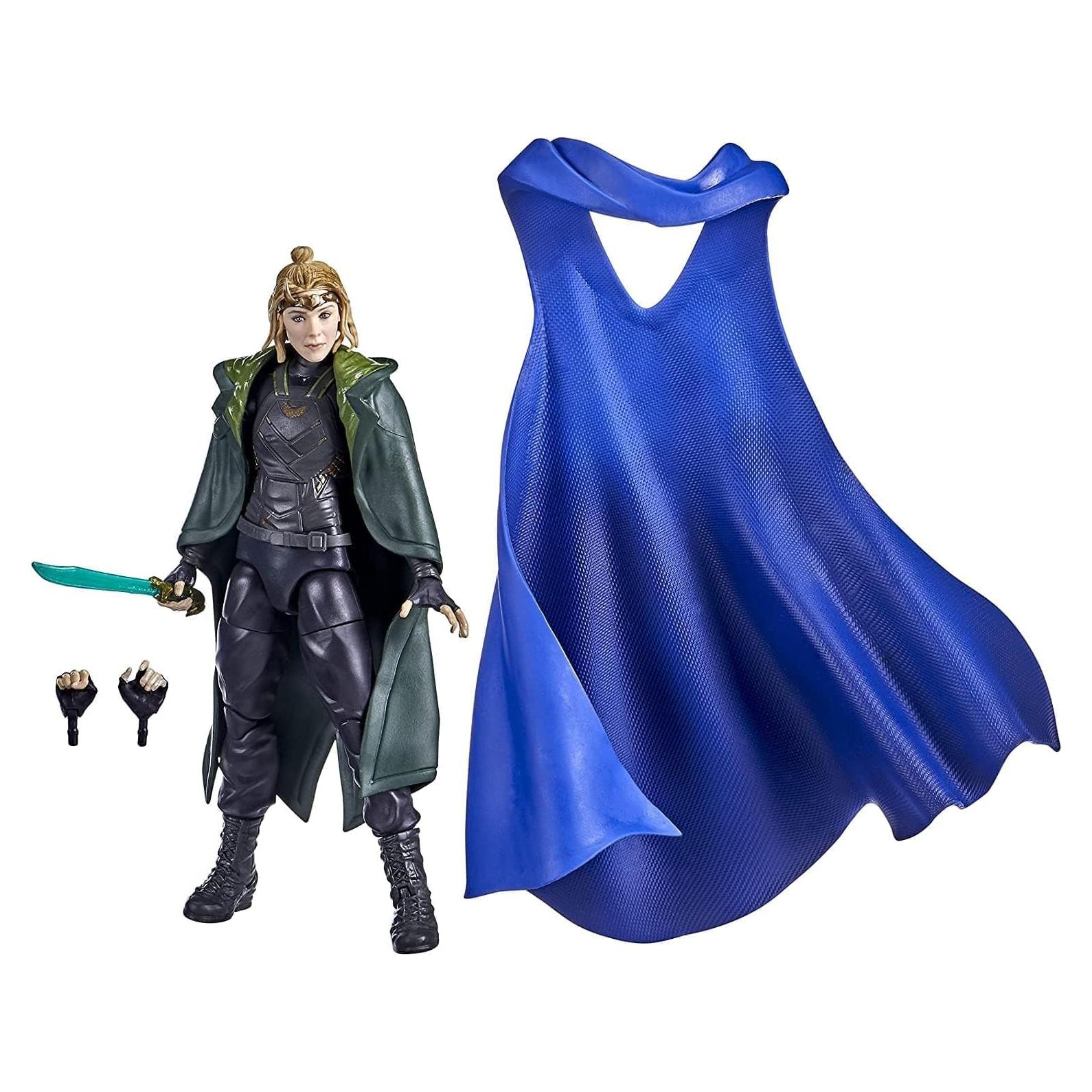 Figura de acción Marvel Legends Sylvie 15 cm con accesorios