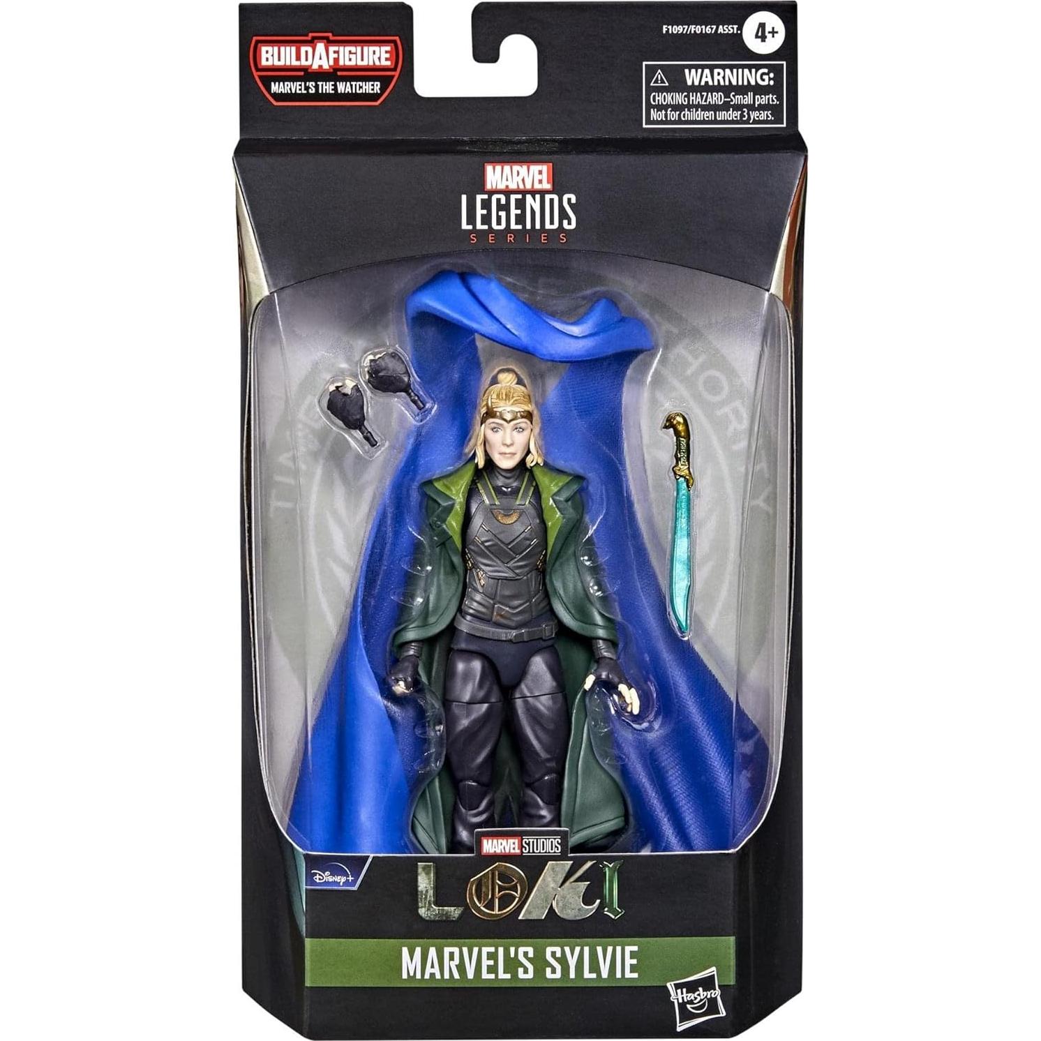 Figura de acción Marvel Legends Sylvie 15 cm con accesorios