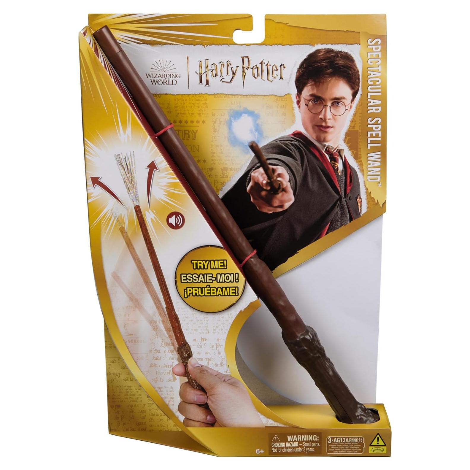 Varita Mágica Harry Potter Spin Master 30 cm con Sonidos