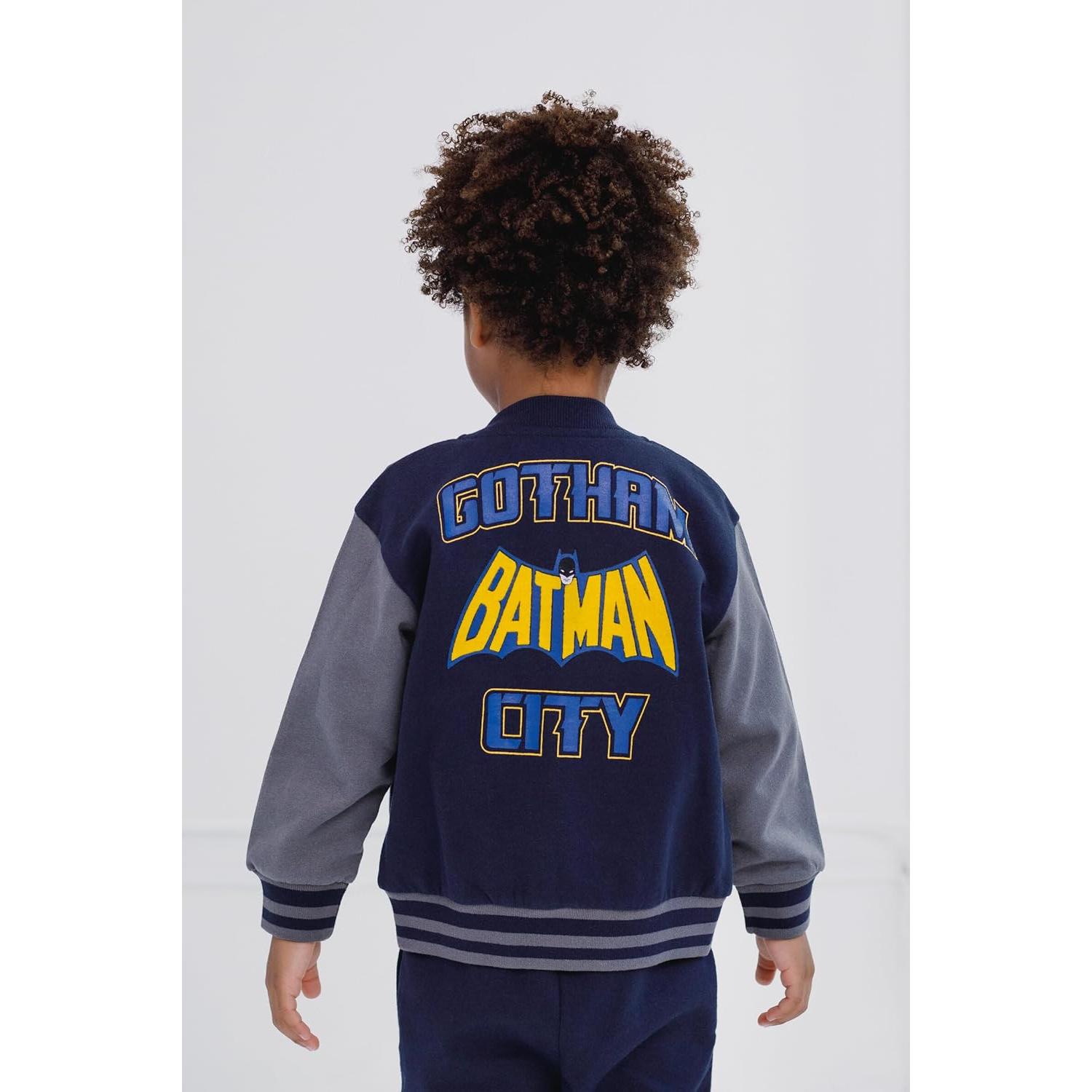 Conjunto chaqueta bomber y jogger Batman DC Comics 2T-14-16