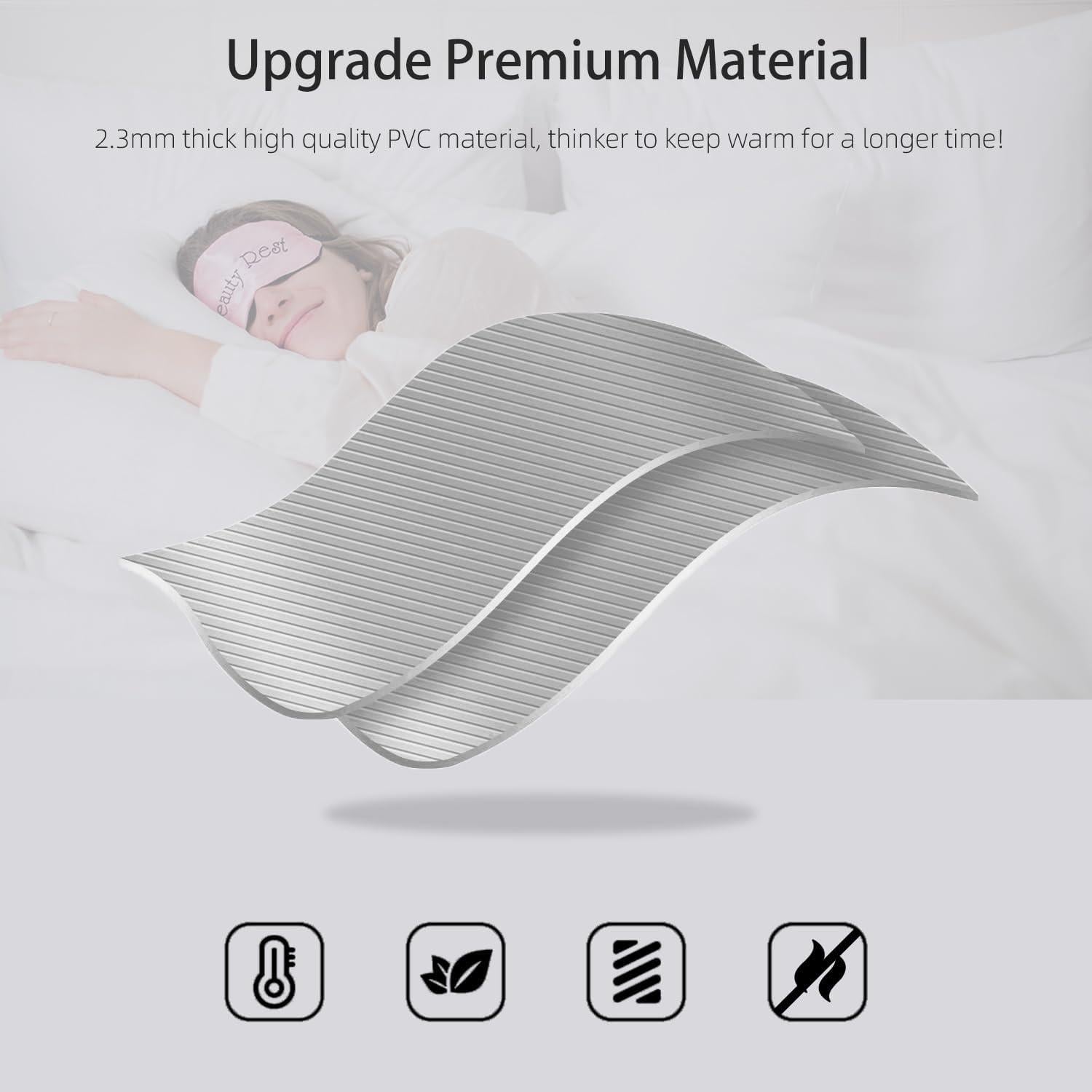 Botella de Agua Caliente OliviaLiving 2L con Funda Suave