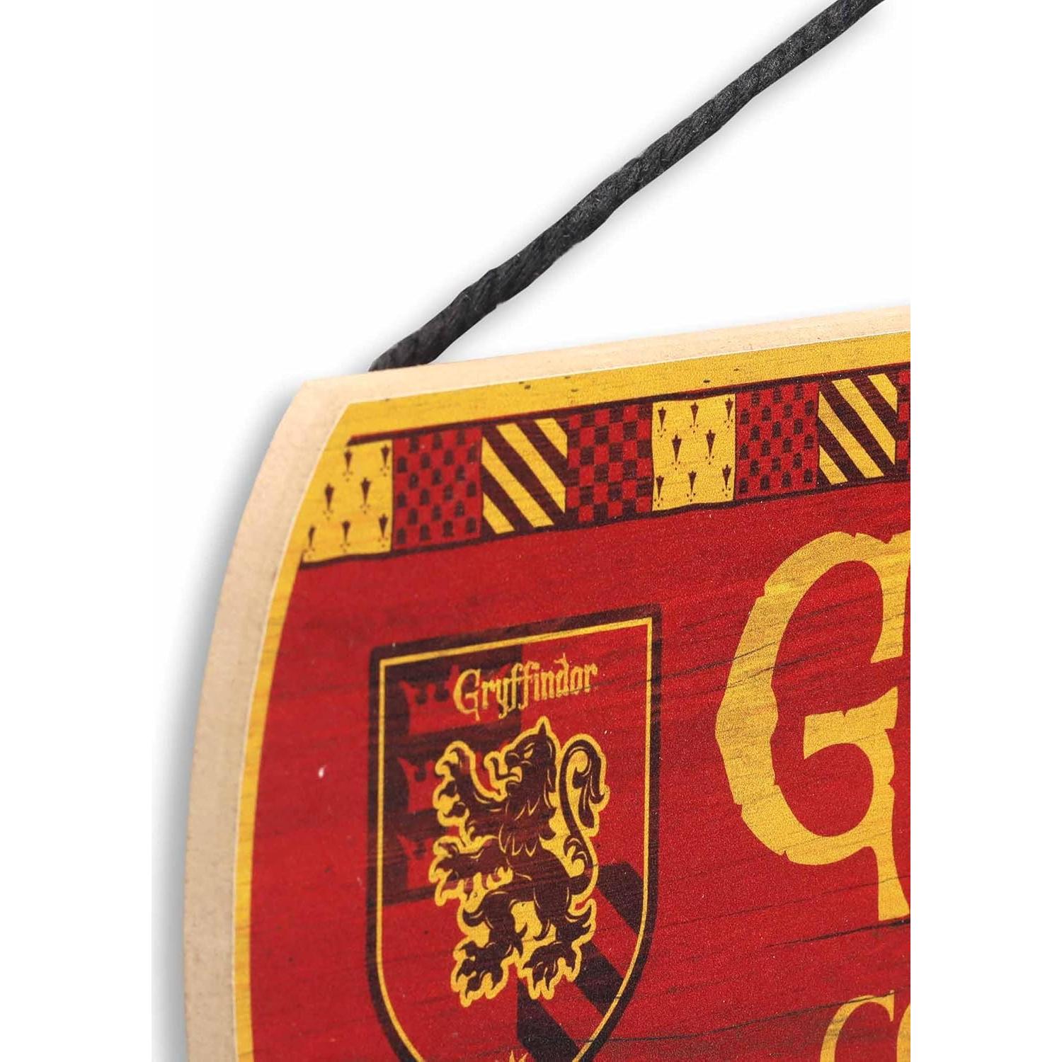 Cartel Decorativo Harry Potter Gryffindor 33.8x12.1 cm