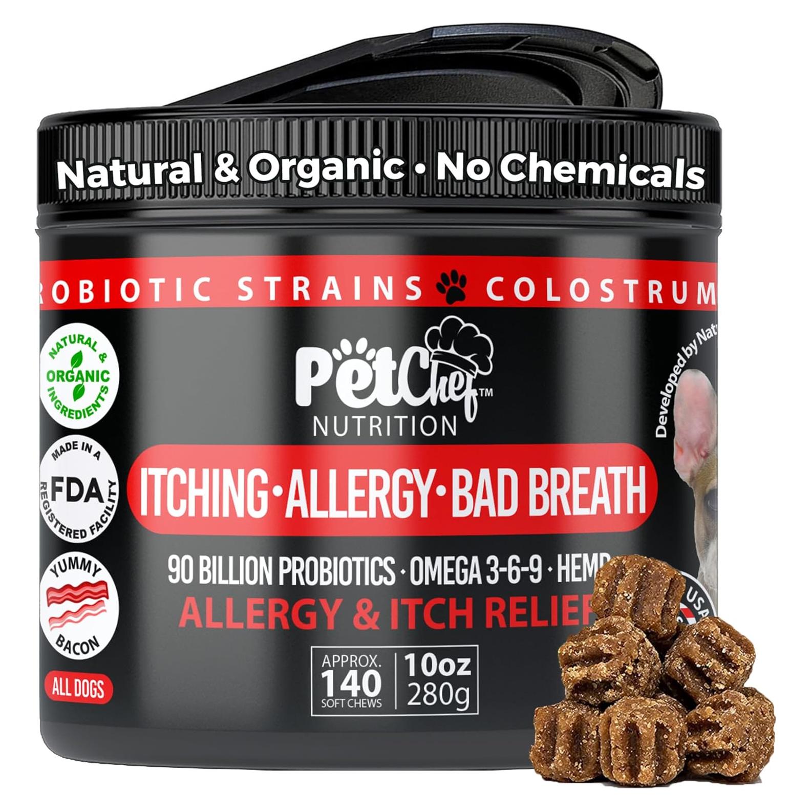 Masticables para Alergias en Perros Pet Chef - Omega 3, 280g