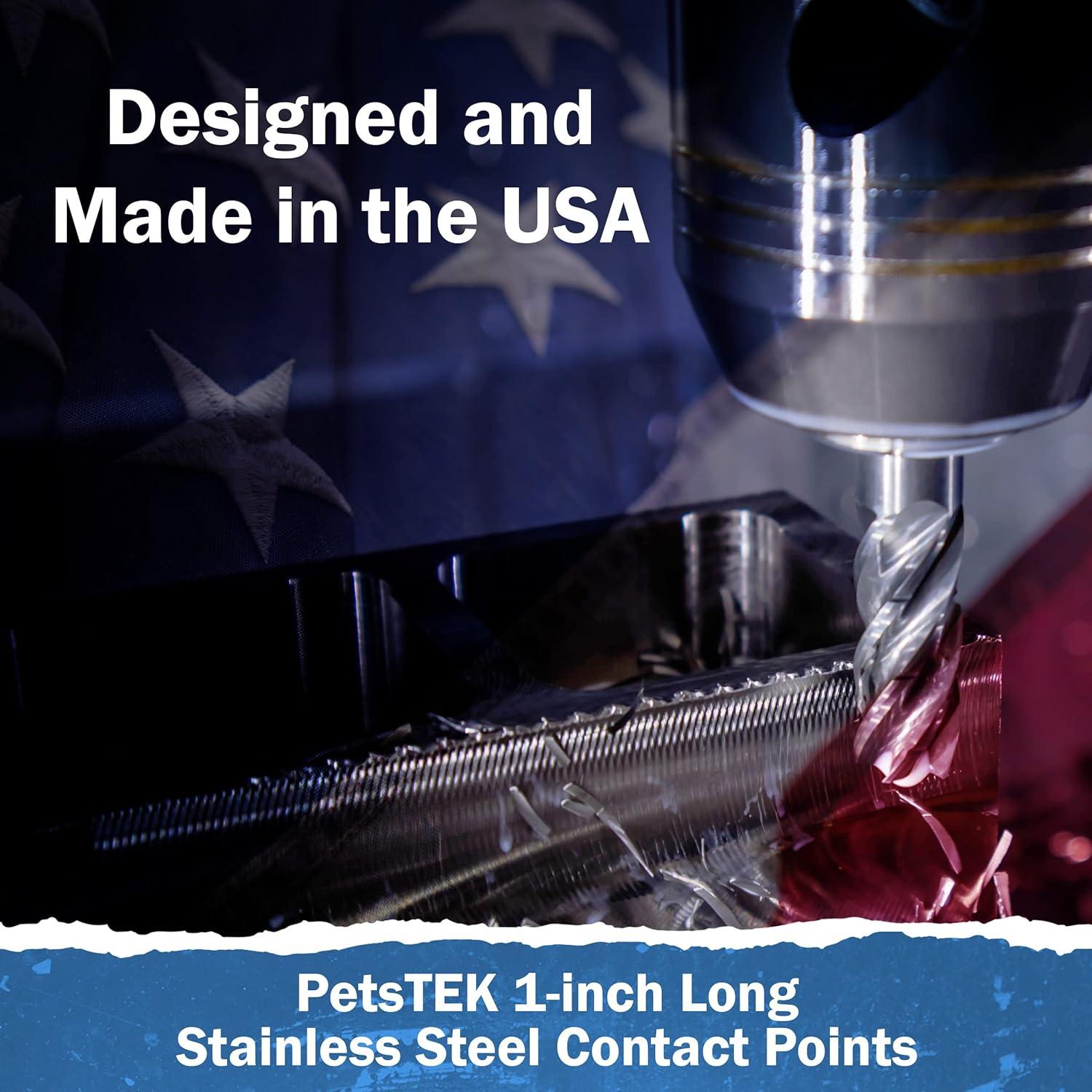 Puntas de Reemplazo PetsTEK 1 Pulgada Acero Inoxidable para Perros