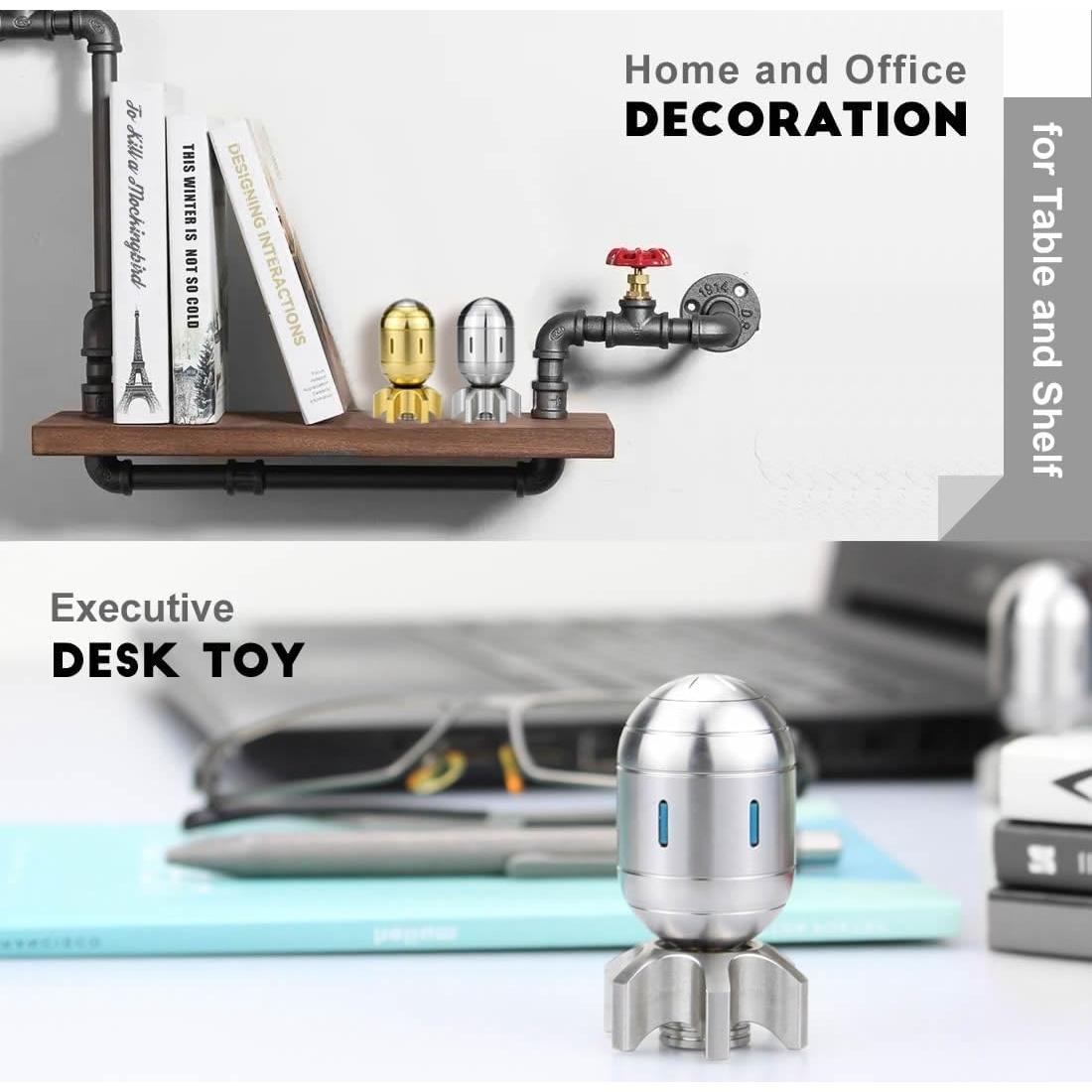 Spinner Antiestrés Jodozorn 3 en 1 de Metal - Decoración de Escritorio