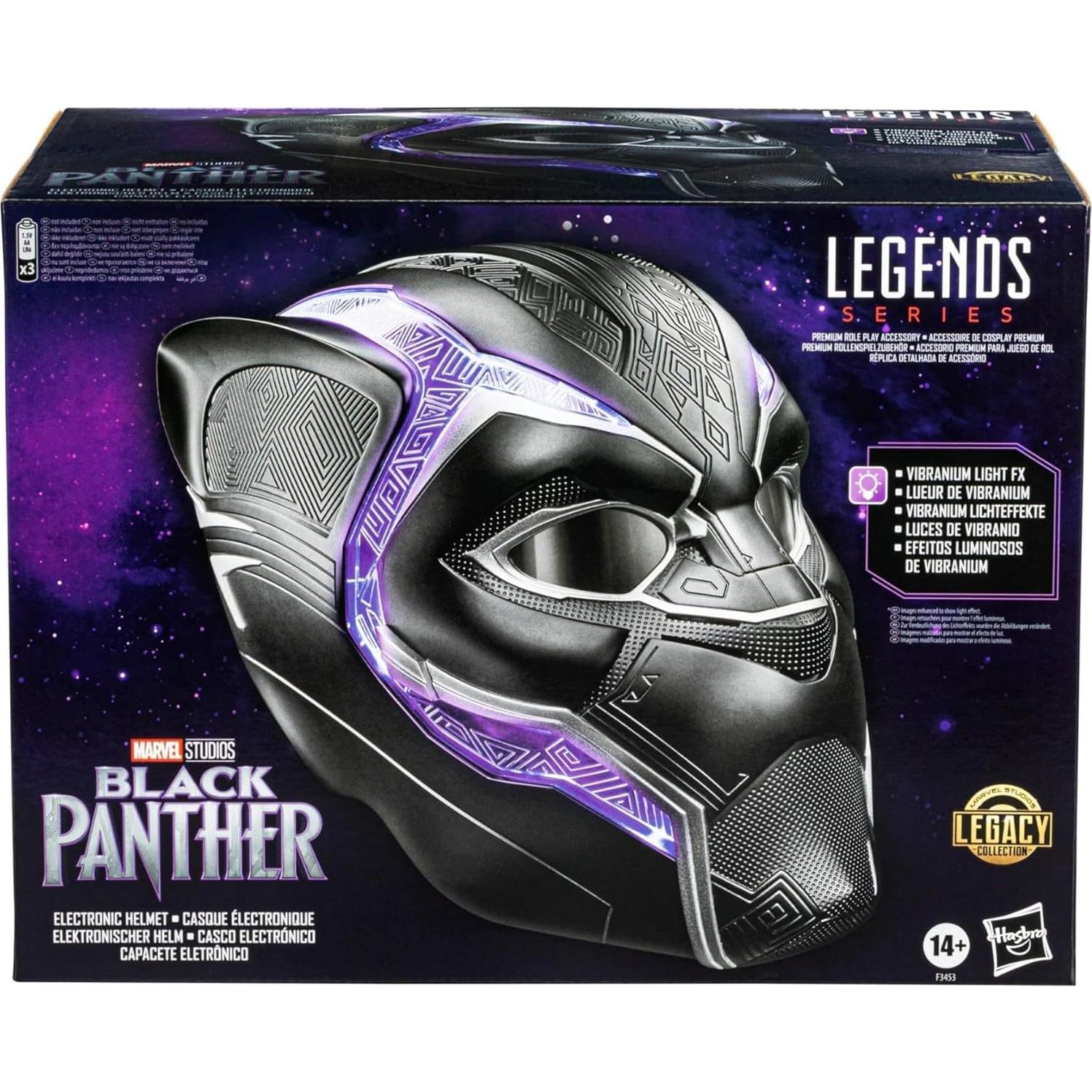 Casco Electrónico Black Panther Marvel Legends 1:1