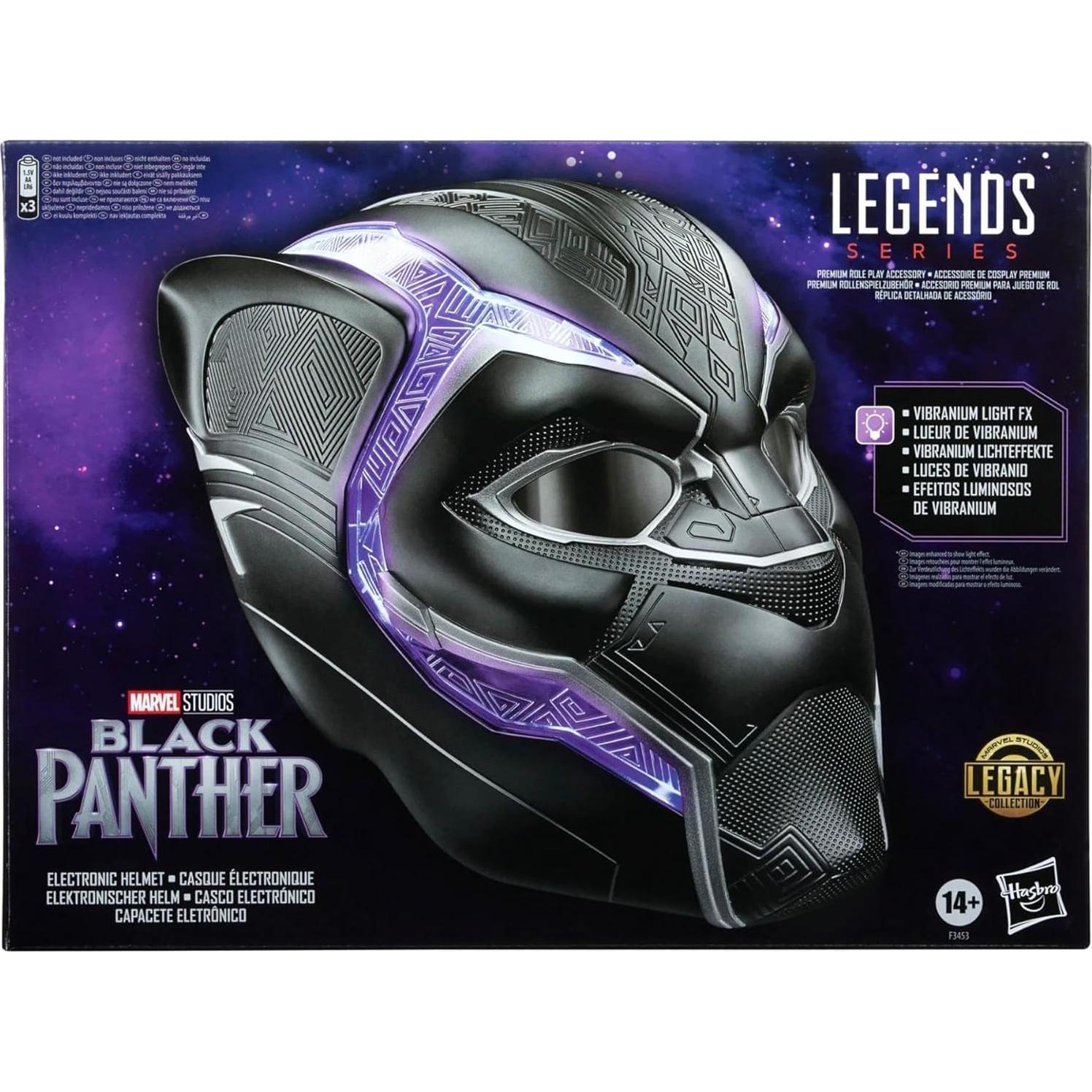 Casco Electrónico Black Panther Marvel Legends 1:1