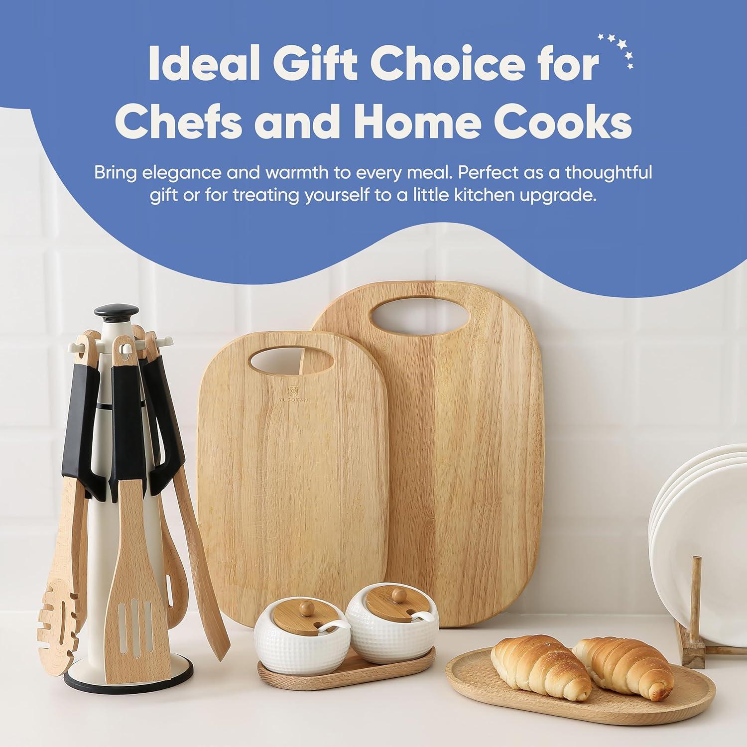 Juego de Utensilios de Cocina de Madera Chef's Path 5 Piezas