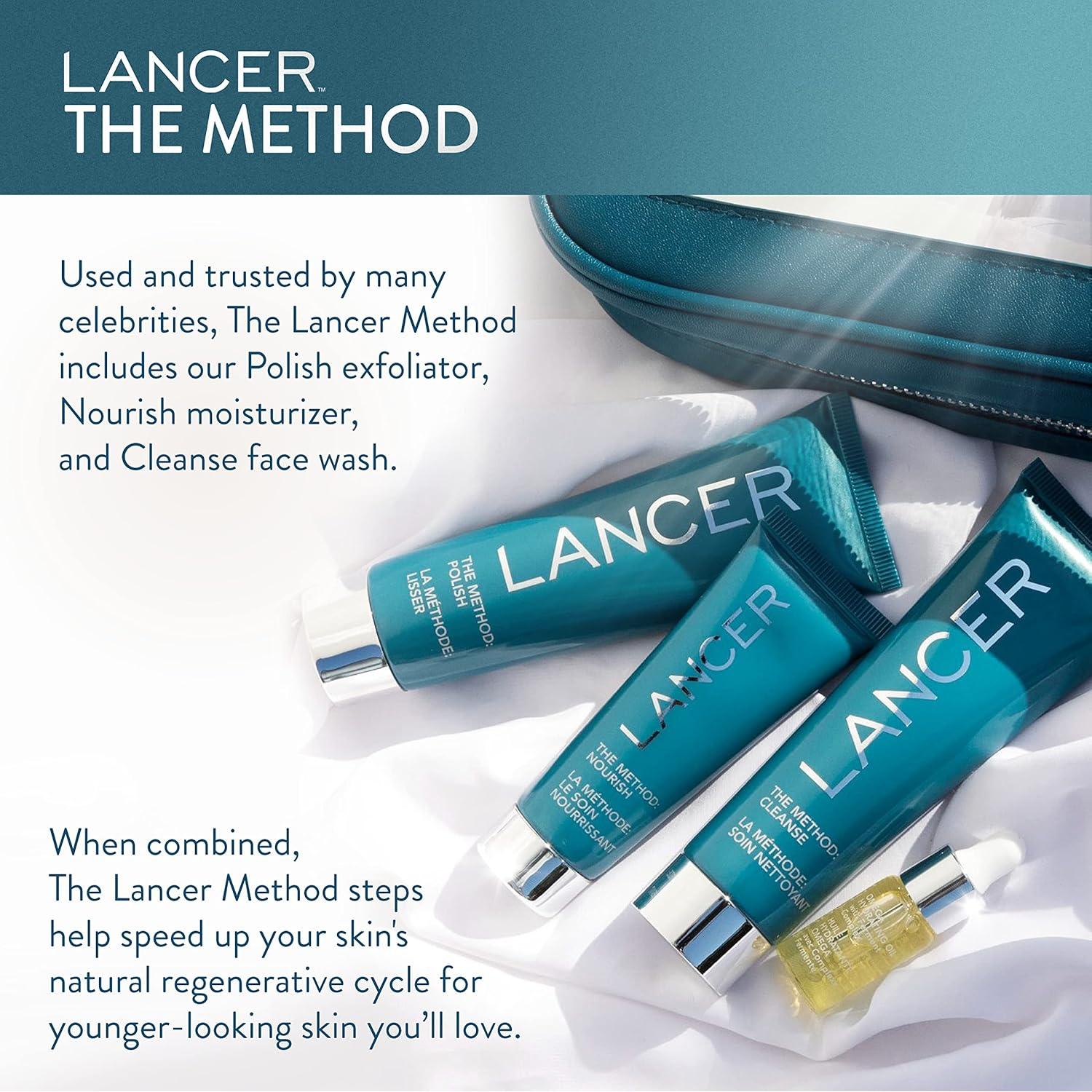 Kit Facial Lancer 3 Pasos Exfoliante y Hidratante 27.99cm