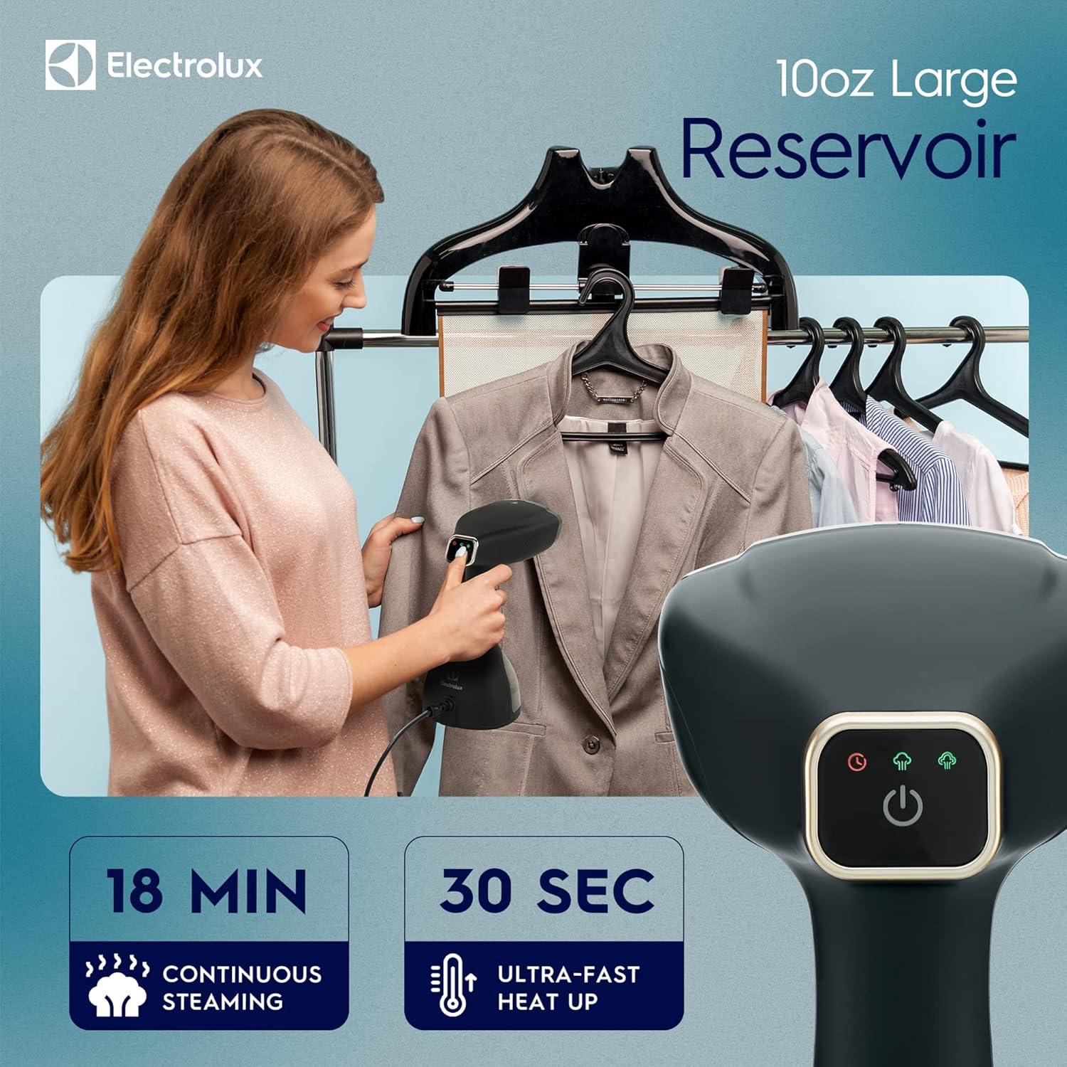 Vaporizador de Ropa Electrolux 1500W Portátil Negro 300ml